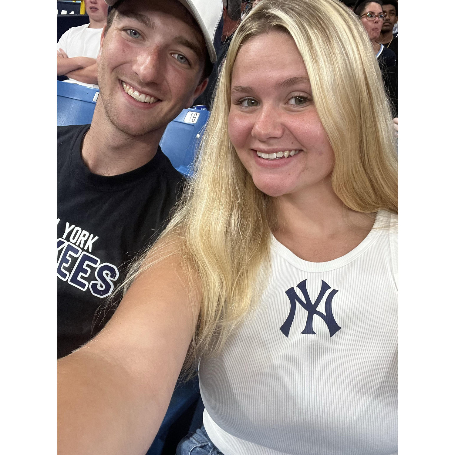 Yankees game in Tampa for Izaiah's 22nd Birthday!