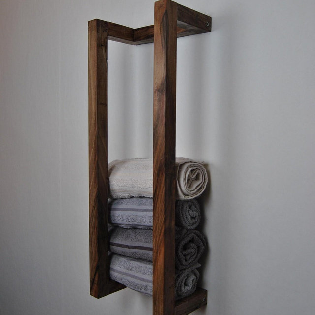 Walnut Towel Rack, Bathroom Towel Storage, Bathroom Wooden Decor, Walnut Wood Shelf, Wall Mounted Towel Holder, Wooden Towel Holder
