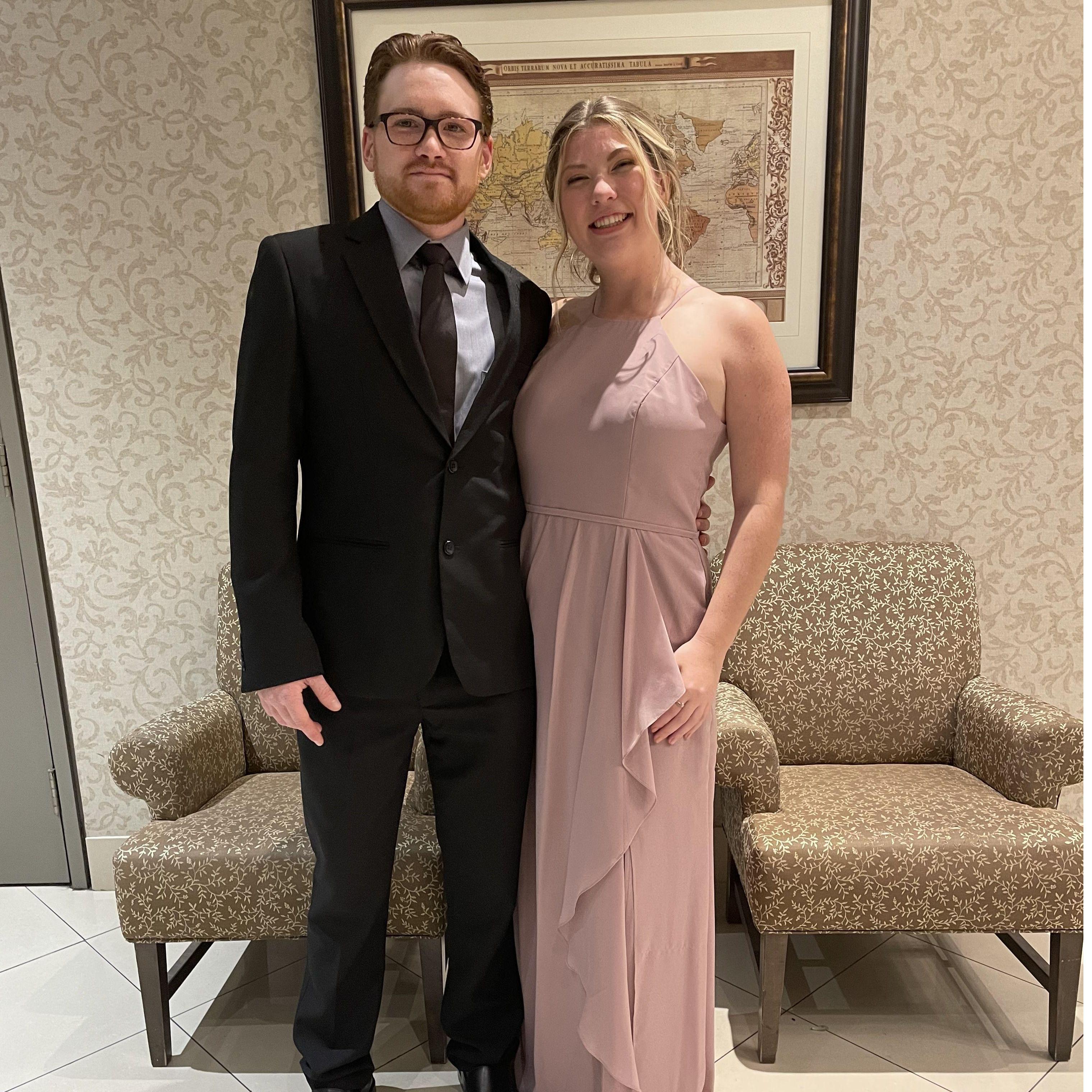Shawna and Evan's wedding reception 2021
