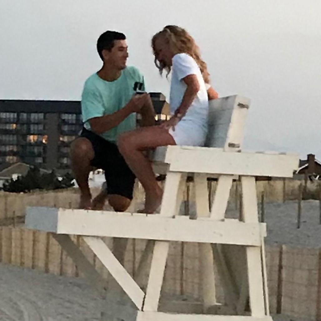 The Proposal. I think we both blacked out during this!