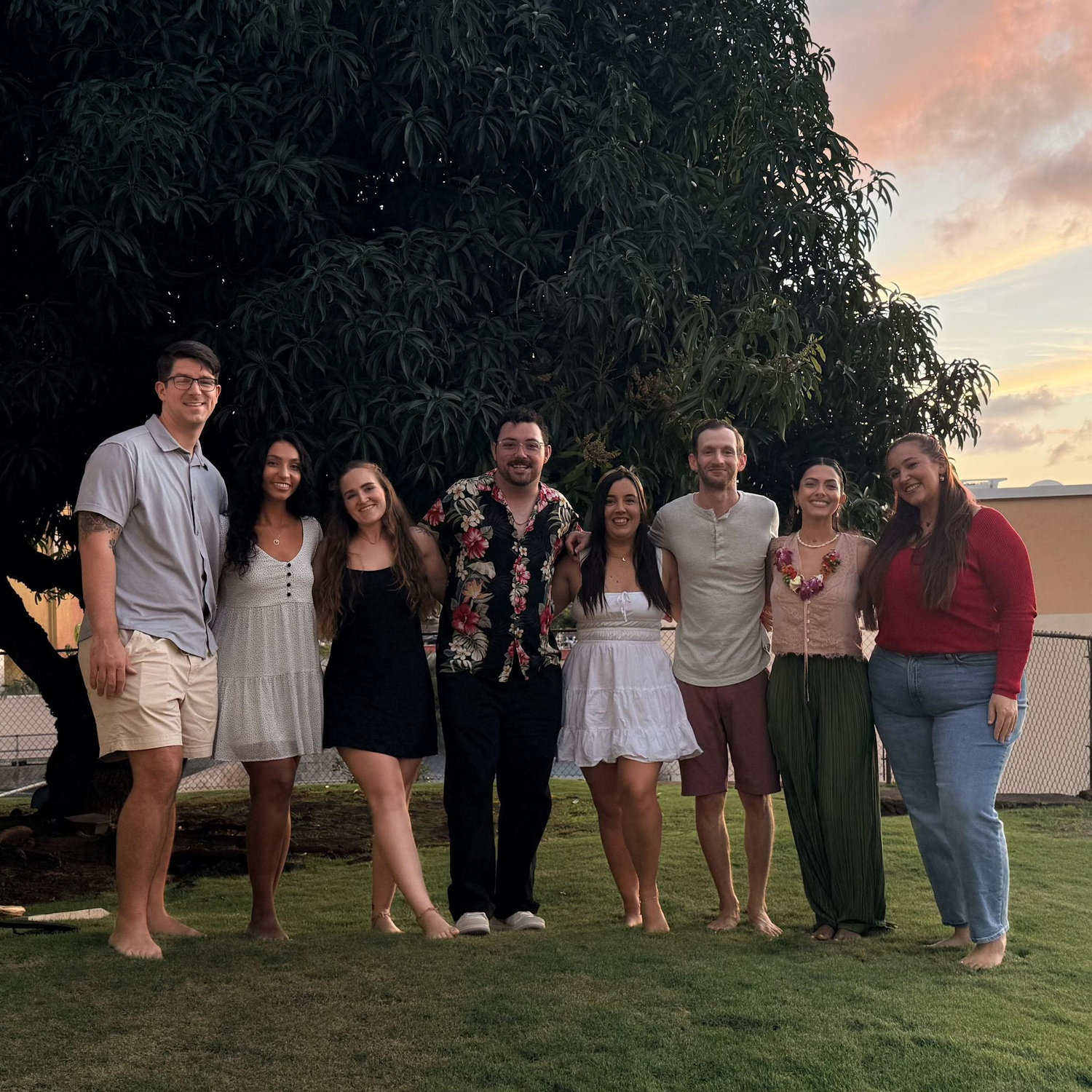 Our first Christmas in Hawaiʻi (2025) with some of our best friends!