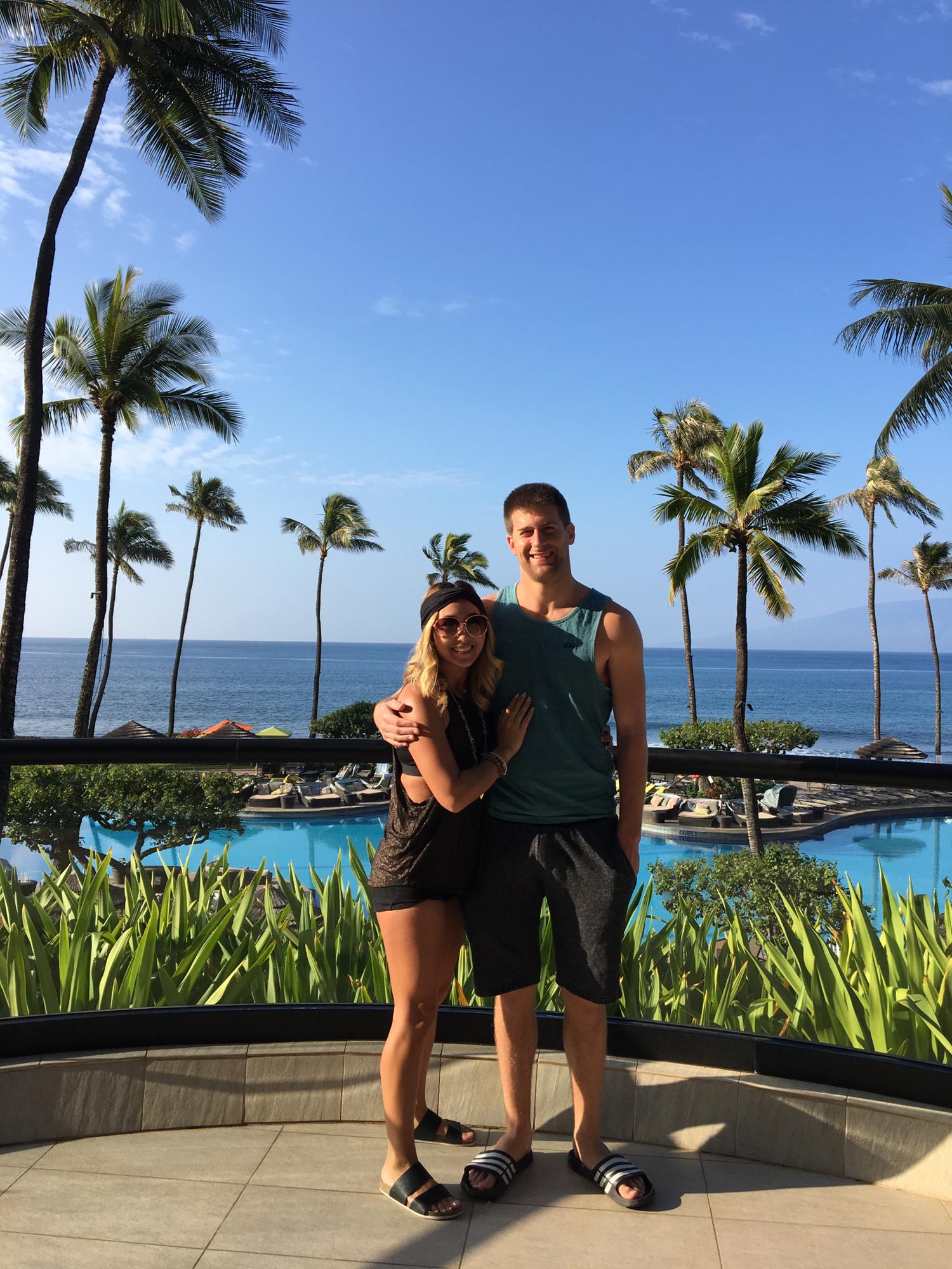At the Hyatt Kaanapali Maui