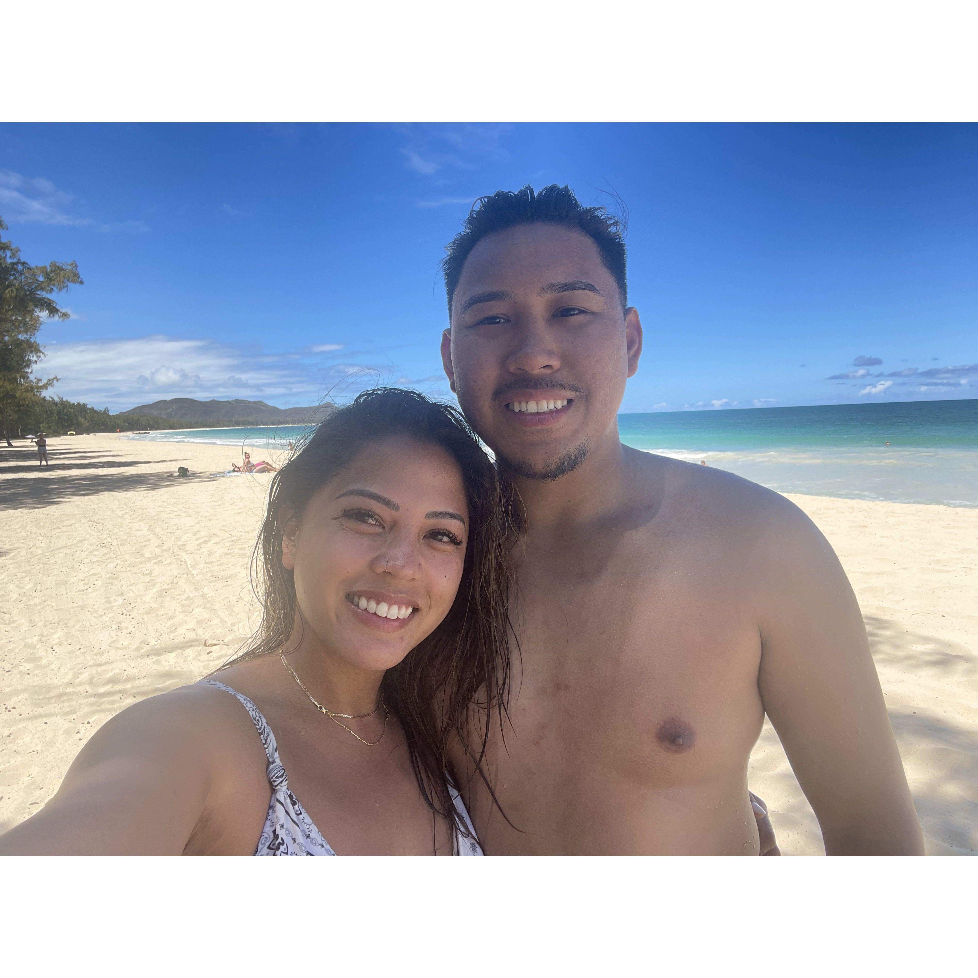 thought we found a secret beach in Waimanalo