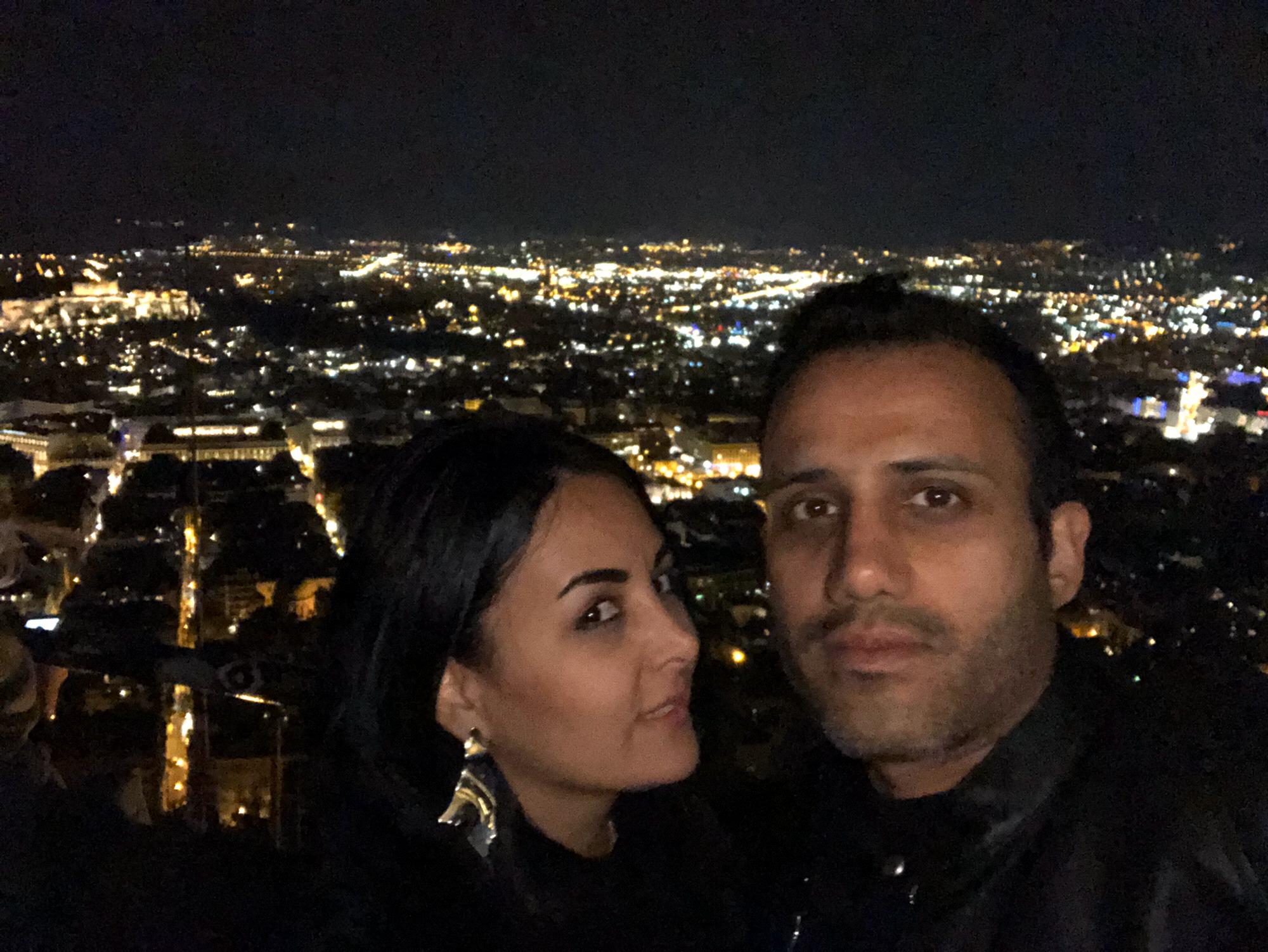 Night out in Santiago, Chile.