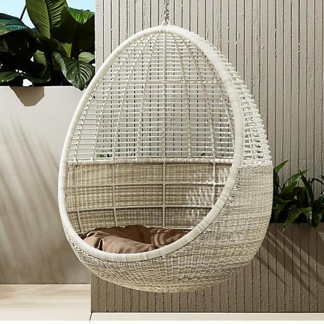 Pod Hanging Chair with Cushion