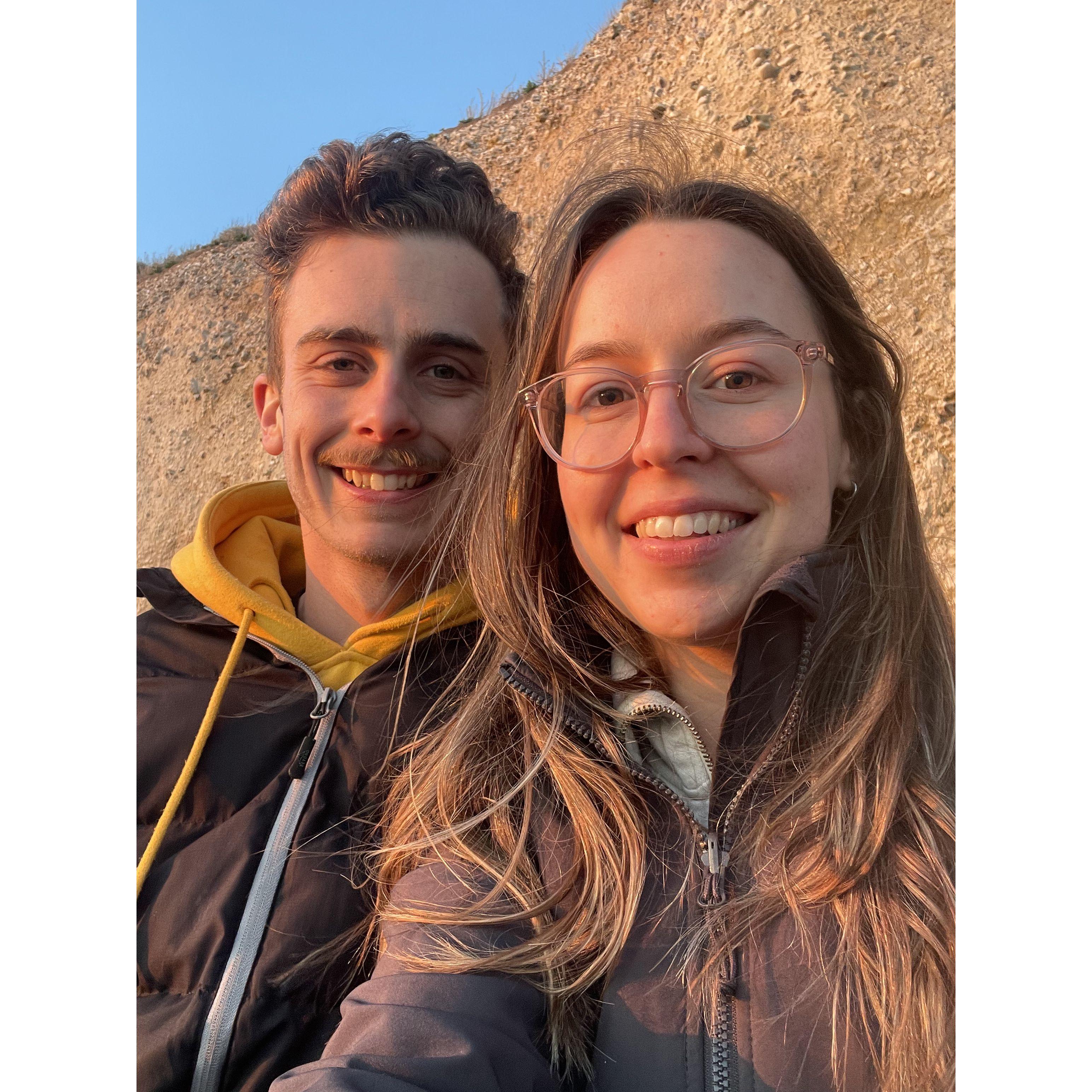Eastbourne, April 2025: Down at Birling Gap