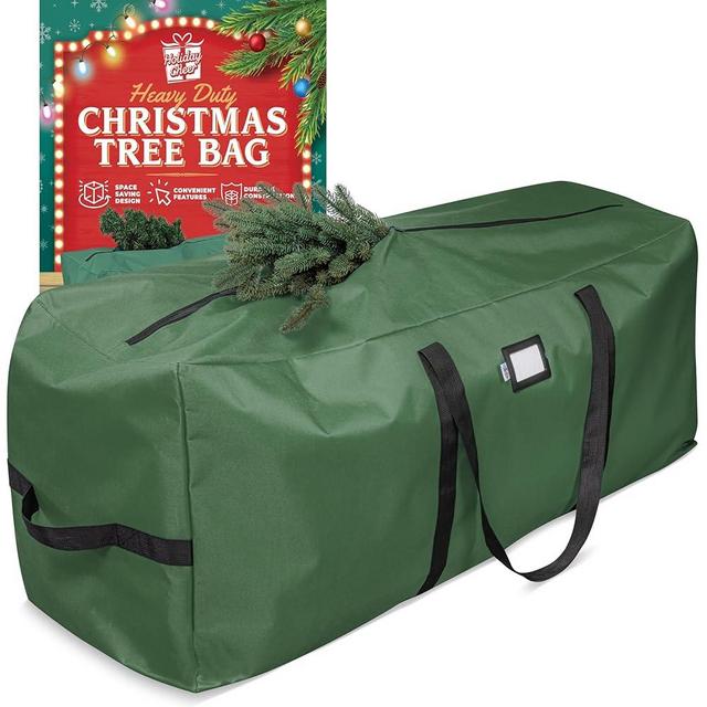 Holiday Cheer Christmas Tree Storage Bag (Green, Fits a 9FT Tree / 2.75M Tree)
