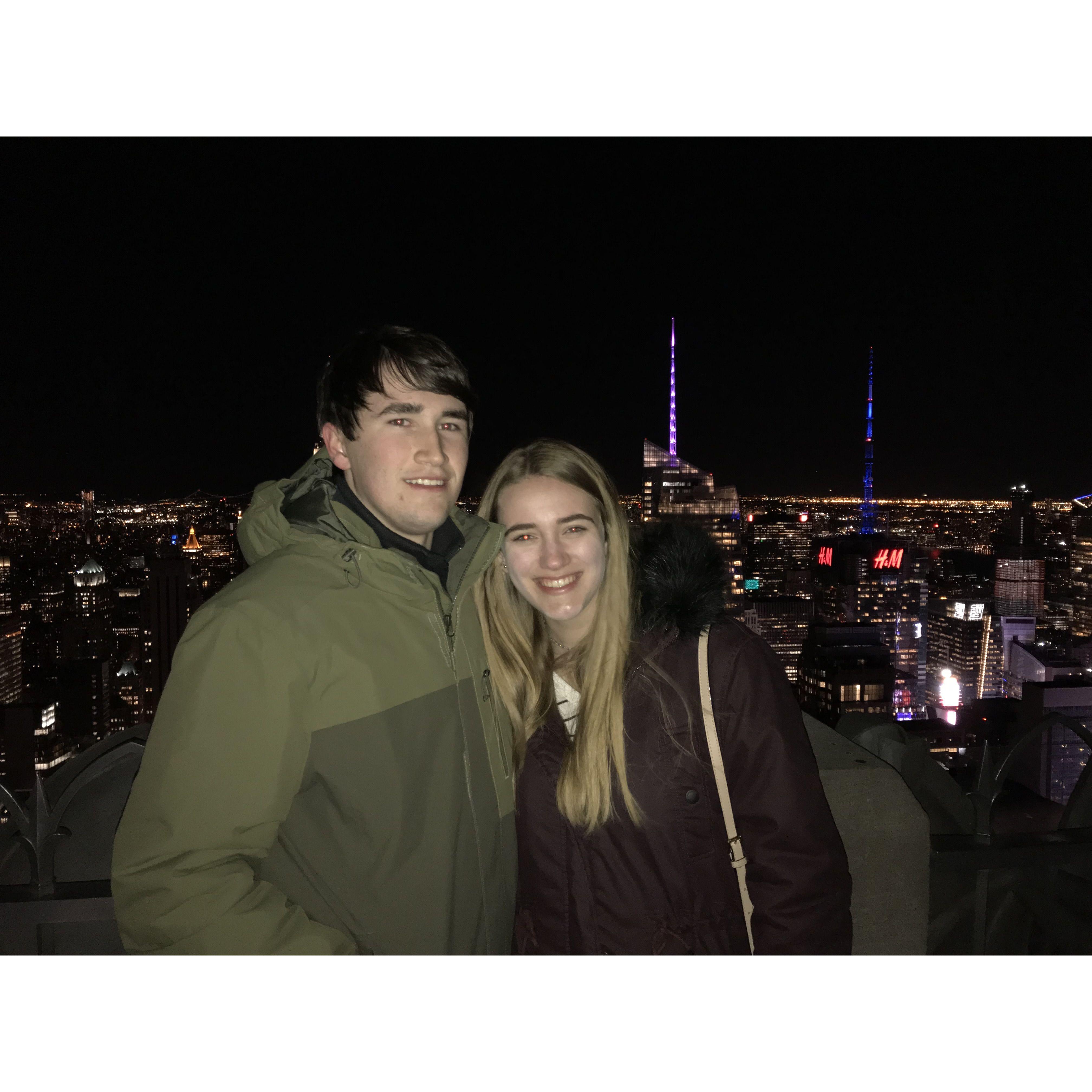 12th grade class trip-- NYC