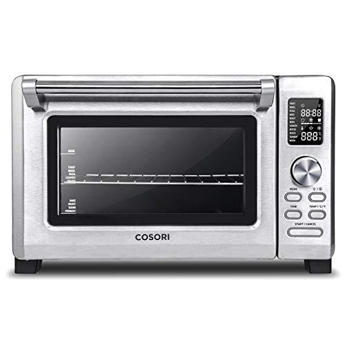 COSORI Toaster Oven, Convection Oven Roaster for Pizza, Rotisserie and Food Dehydrator, Recipes & Accessories Included, 25L