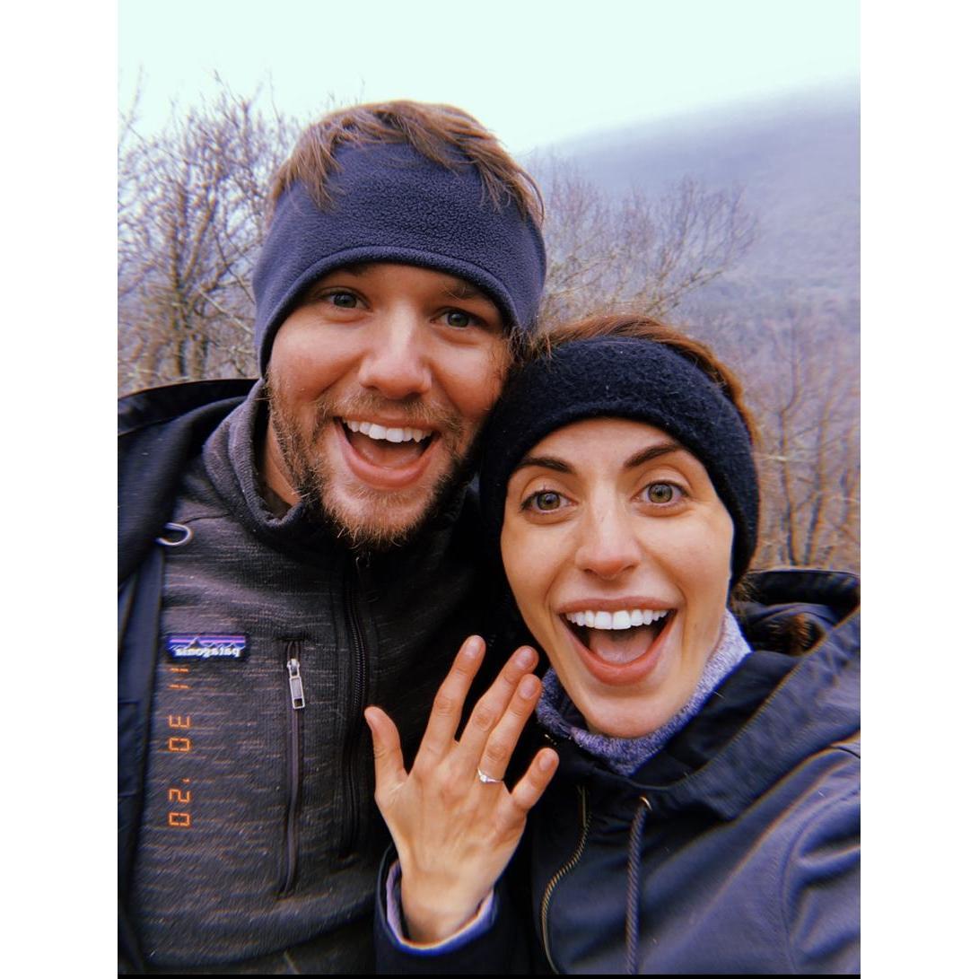 We're engaged!