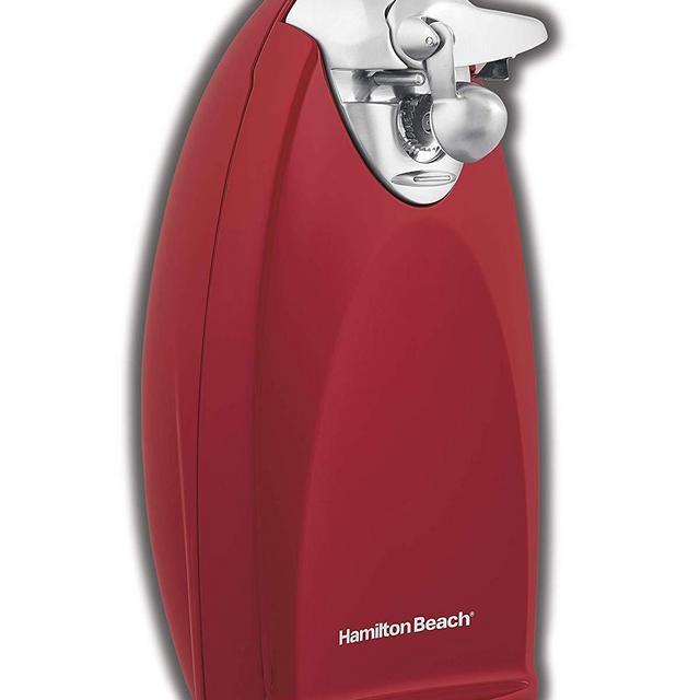 Hamilton Beach 76388R Ensemble Electric Can Opener, Tall, Red