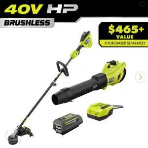 Ryobi Leaf Blower and Carbon Fiber String Trimmer
