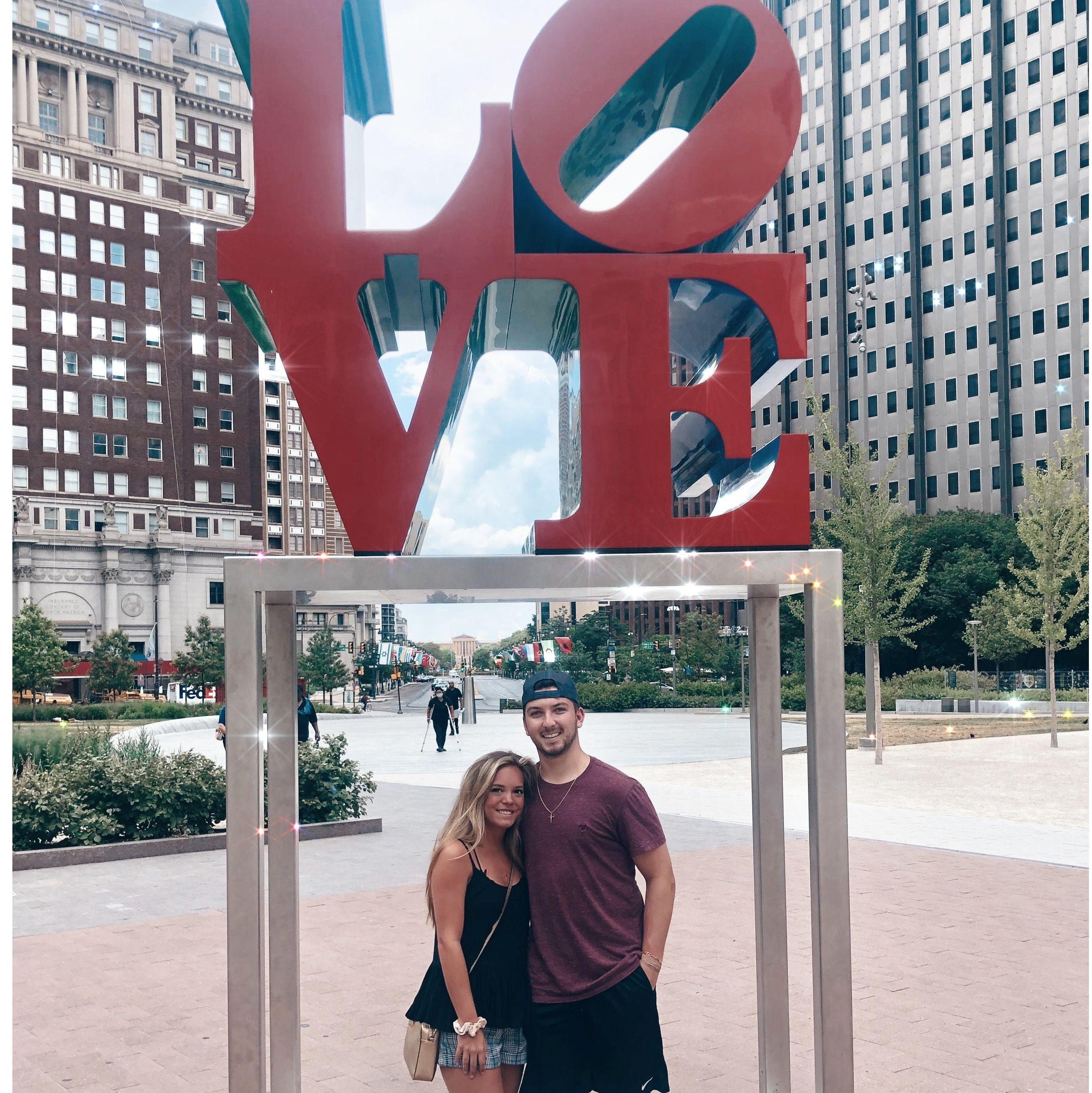 Lauren’s first trip to Philadelphia