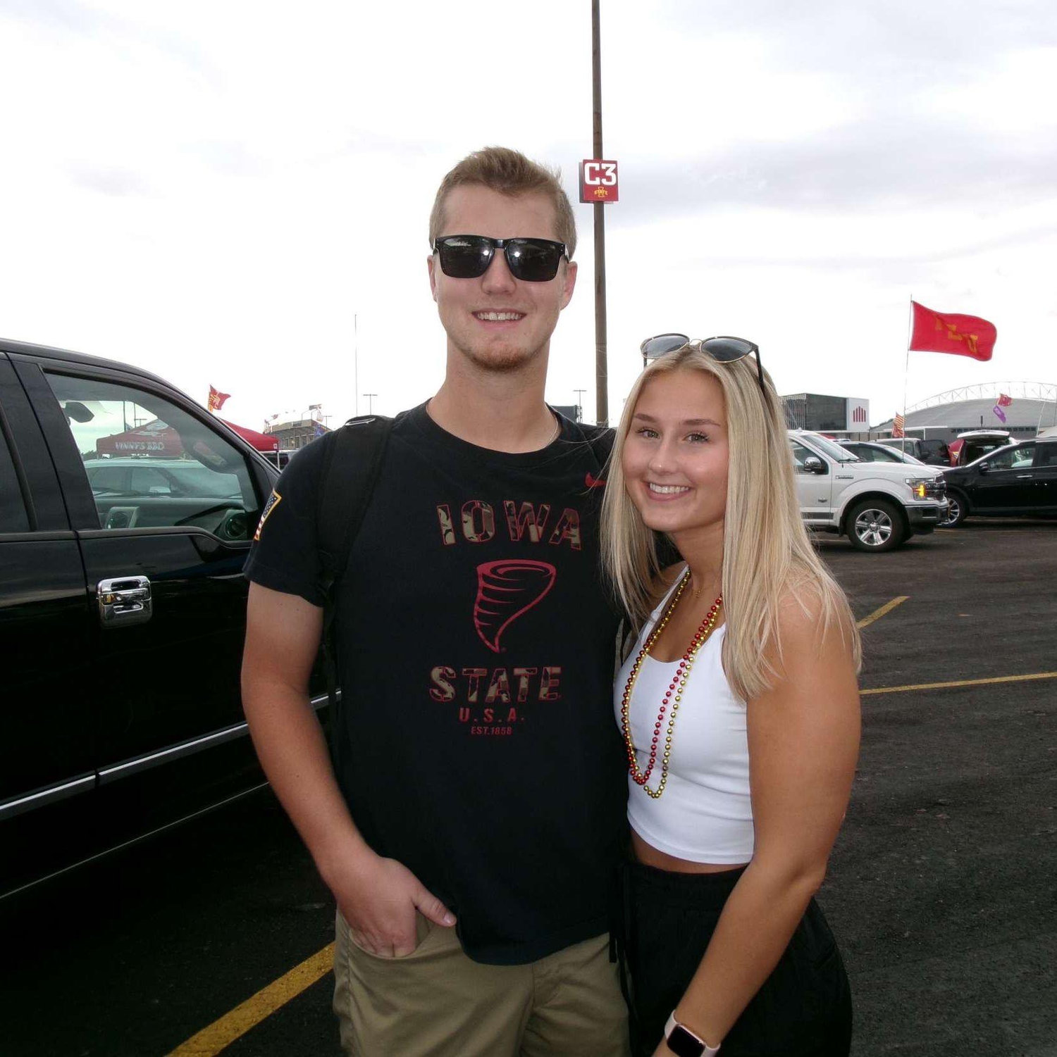 Plenty of Iowa State tailgates.