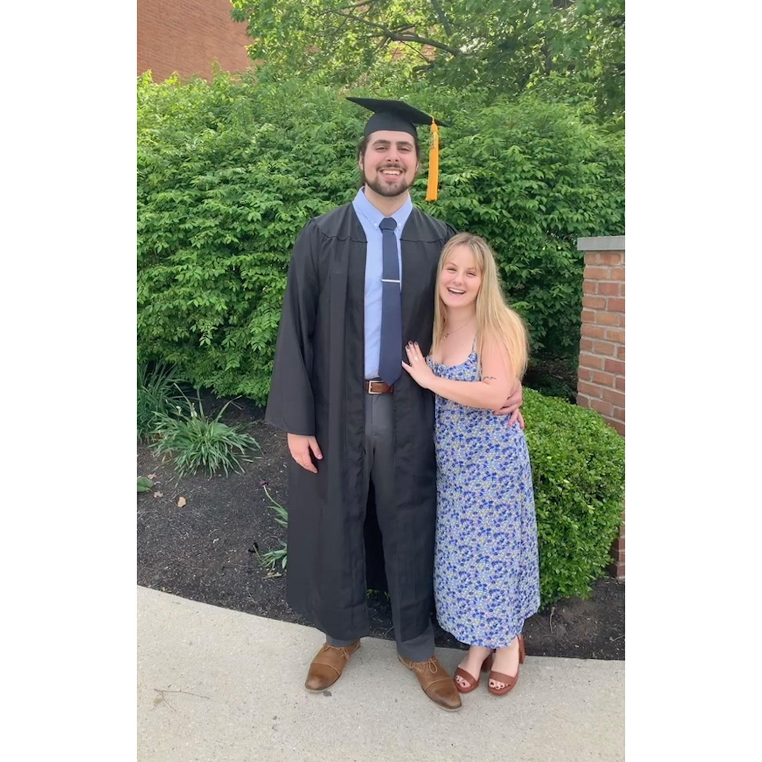 Zach's college graduation, 2022
