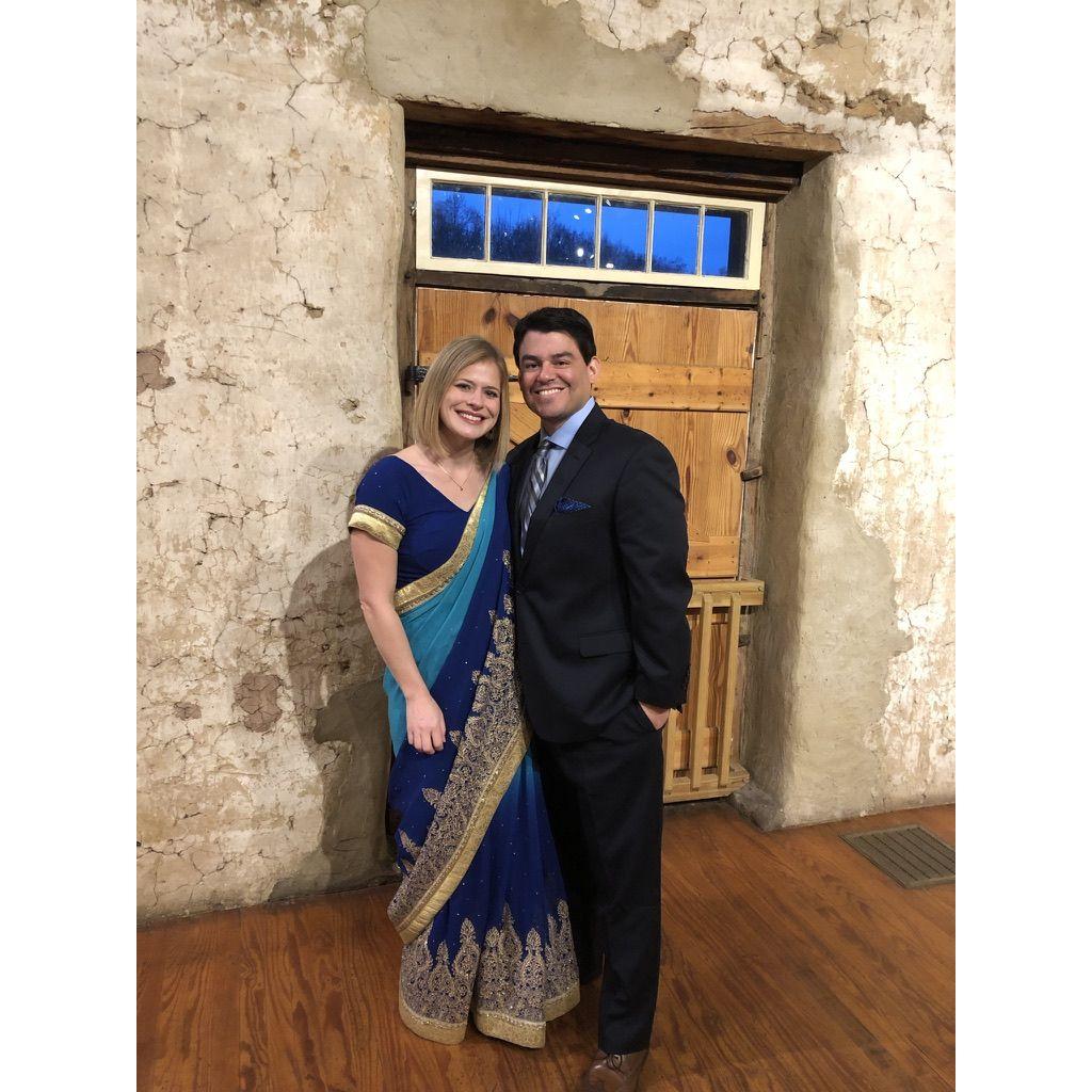 Our bridesmaid, Kate's US wedding