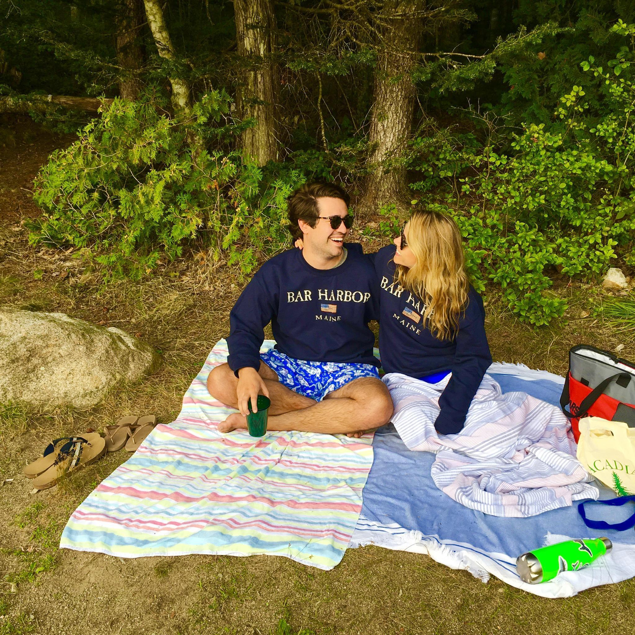 Not accidentally matching in Bar Harbor, Maine
