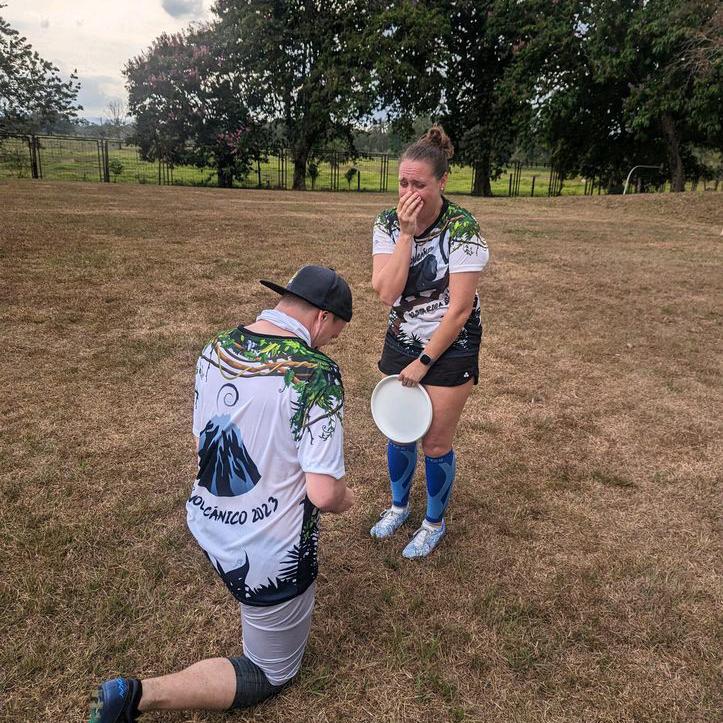 Alli just made the biggest score of her life. 

La Fortuna, Costa Rica