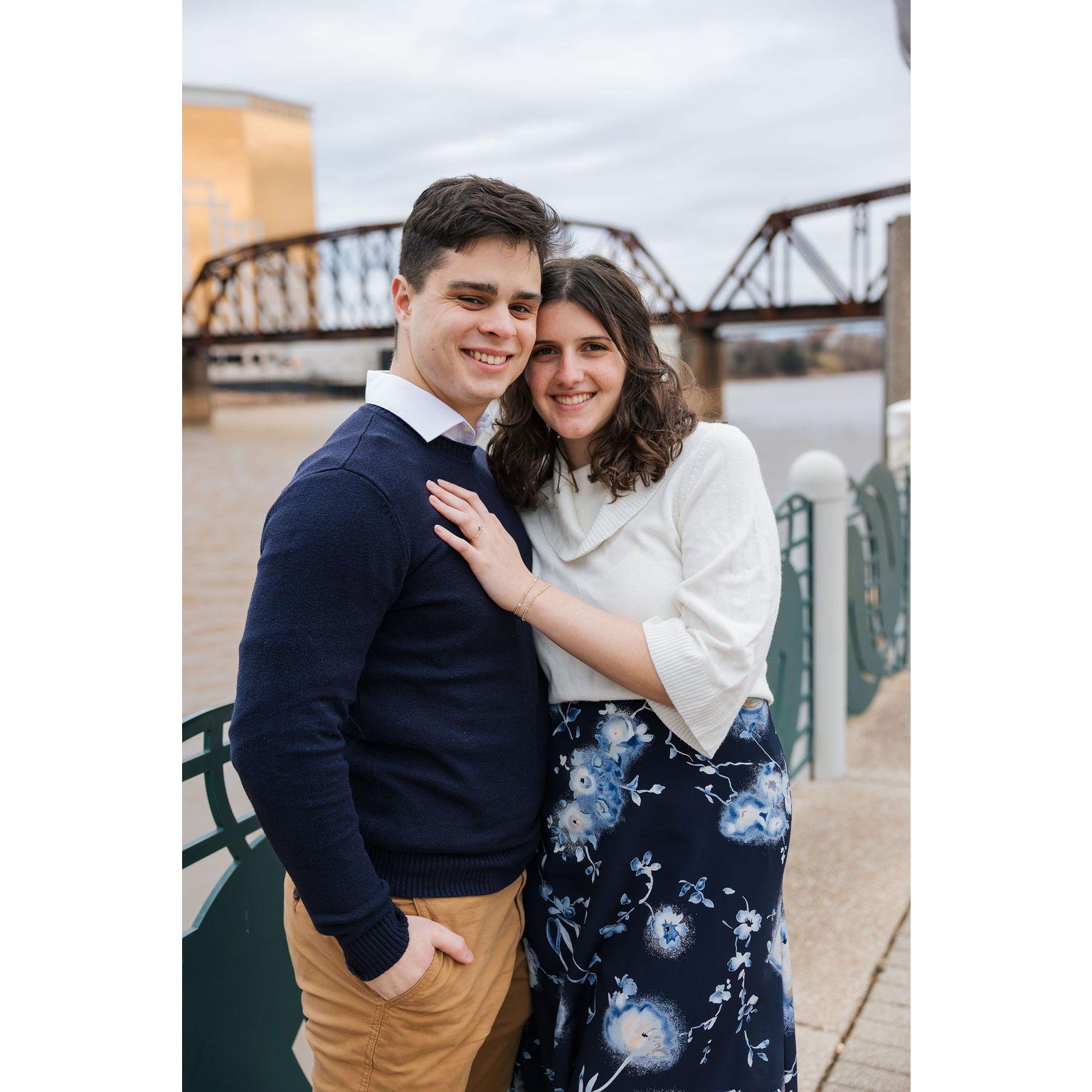 From our engagement shoot with Buie Photography!