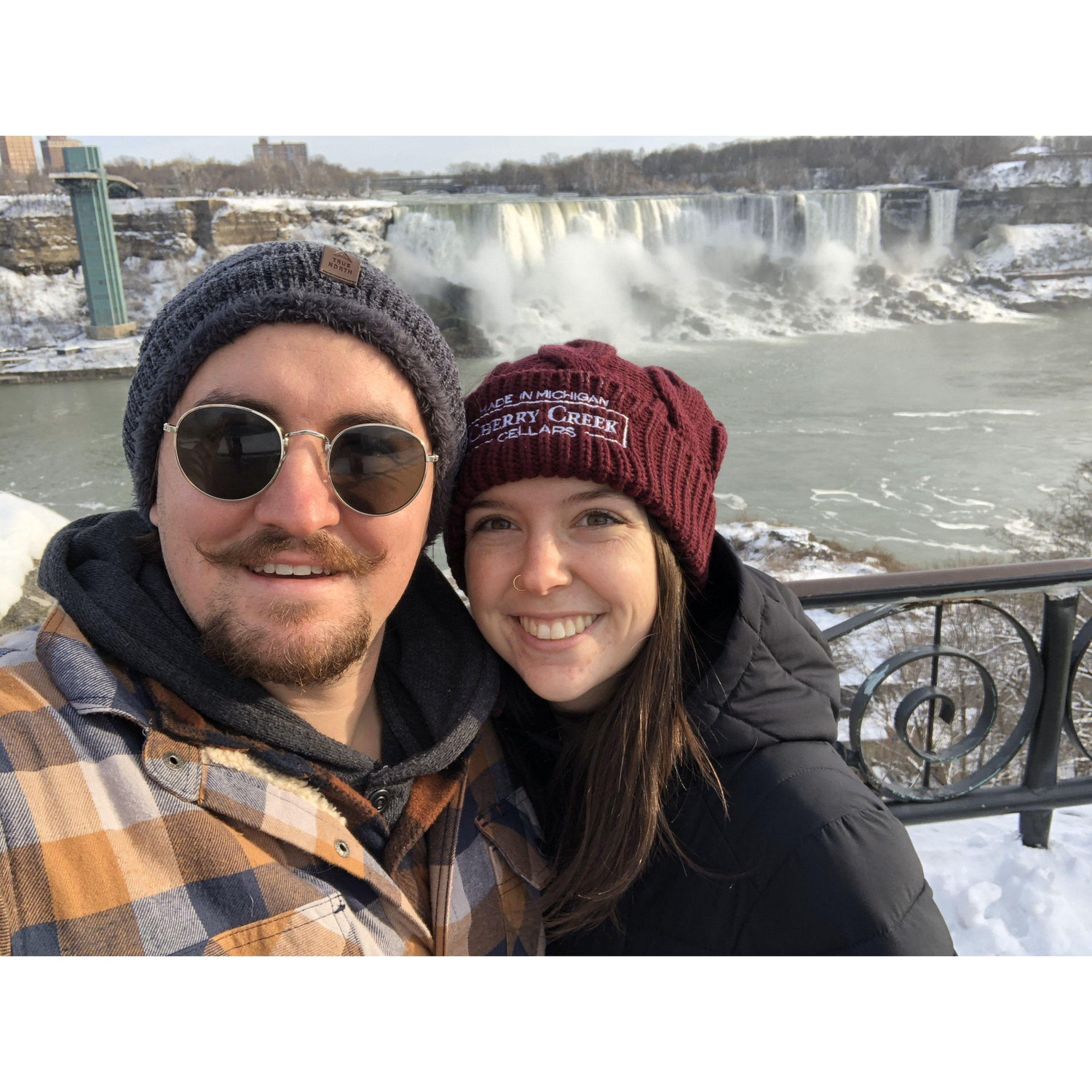Our COVID trip to Niagra - we got very confused when we walked through the mist and came out drenched... iykyk