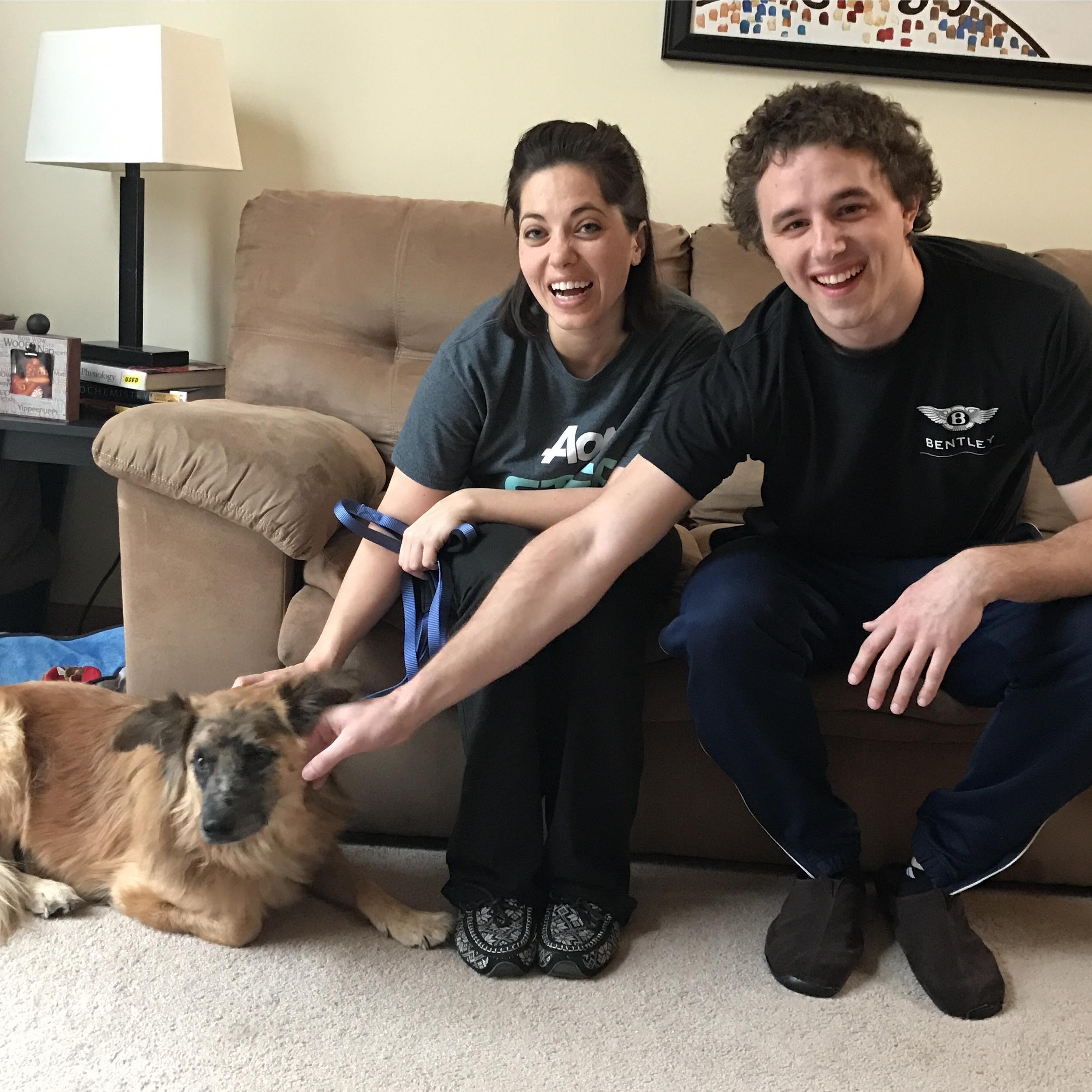 Fostered our first dog in 2017. Landon! Isn't he beautiful?!