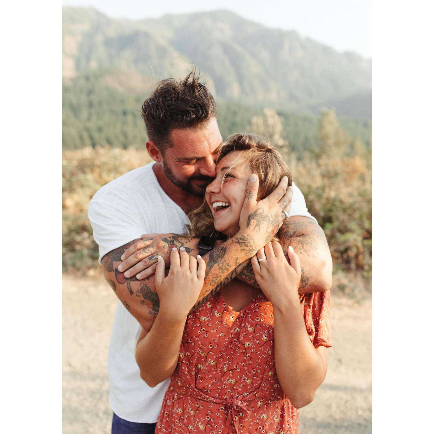 Our engagement photo day was a day that we will cherish for the rest of our lives.