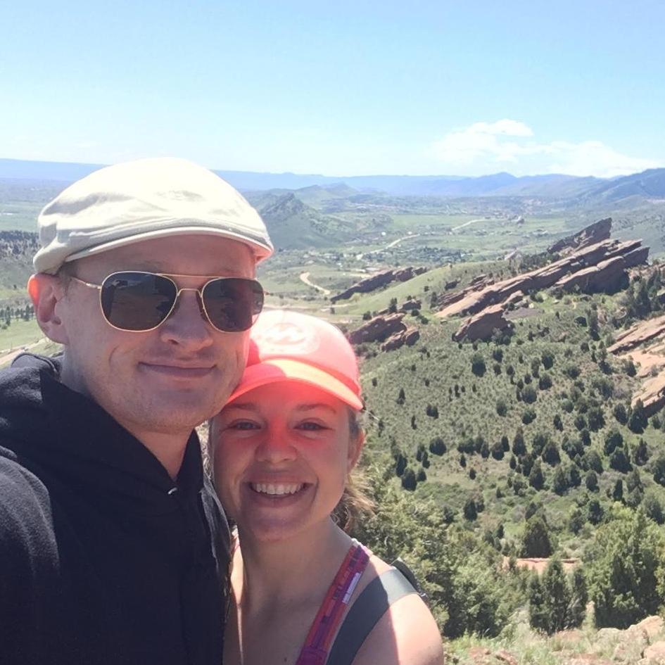 Hiking at Matthews/Winters Park.
