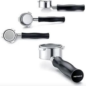 Normcore 54mm Bottomless Portafilter, Naked Portafilter Fits Breville Sage Barista Express Machines, 18g Filter Basket Included