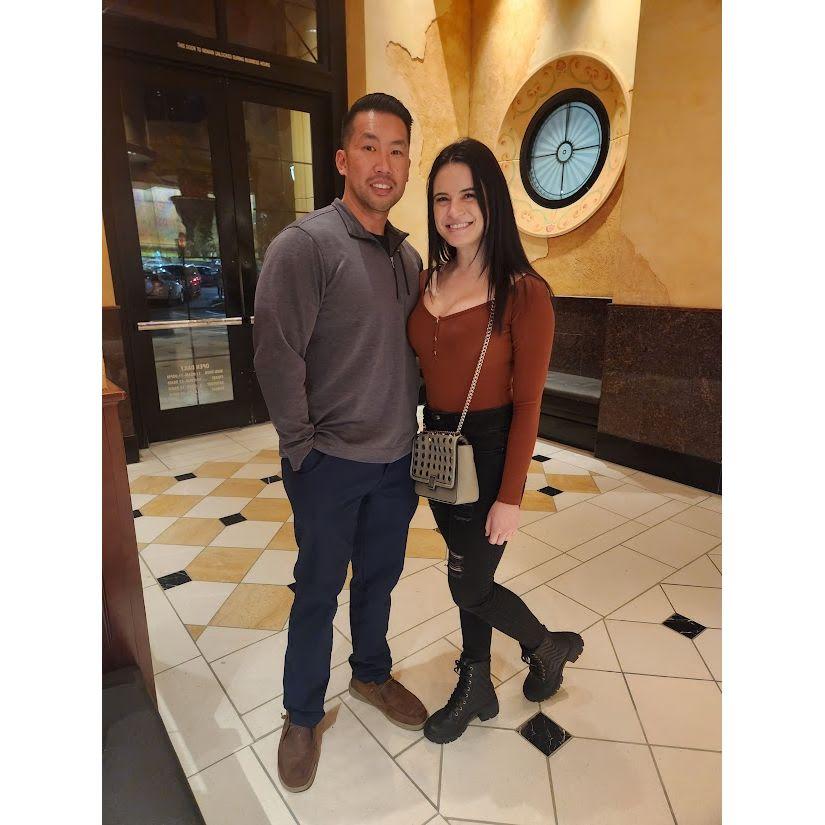 Our first picture together April 2023