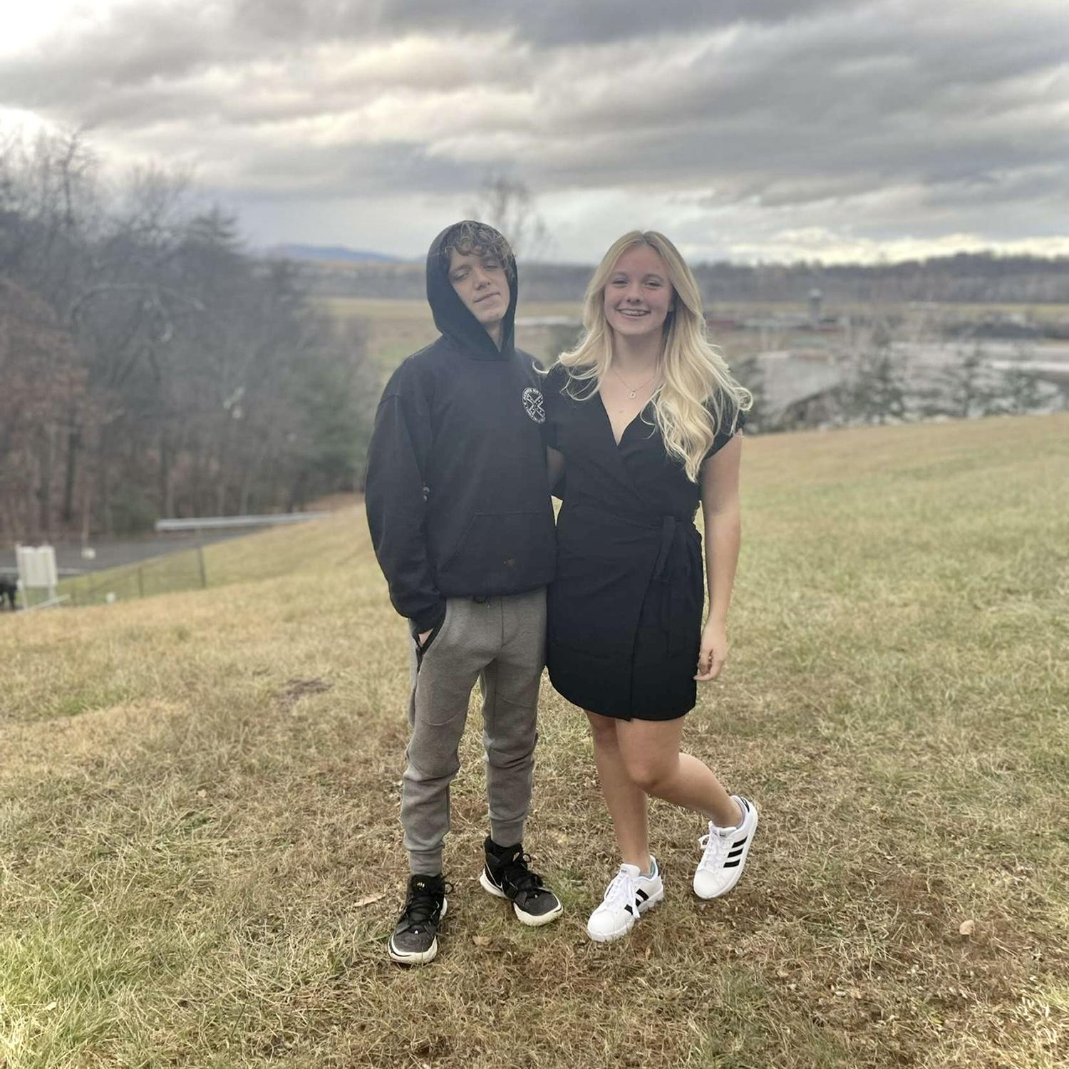 Our very first photo together