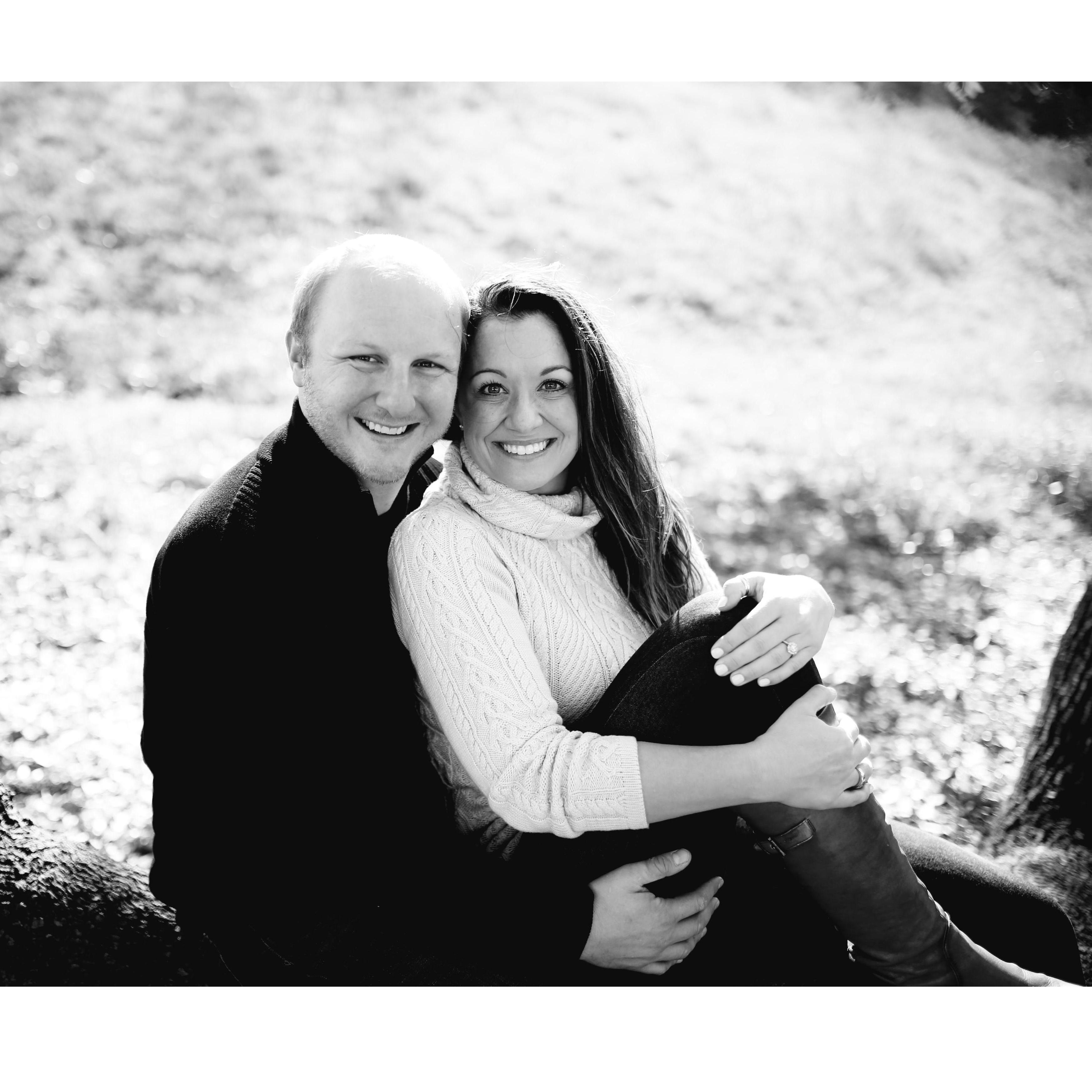 Excited to be the future Mr. & Mrs. Marek!!