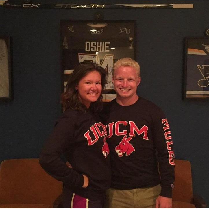 Before going off to our freshman year of college at the University of Central Missouri.