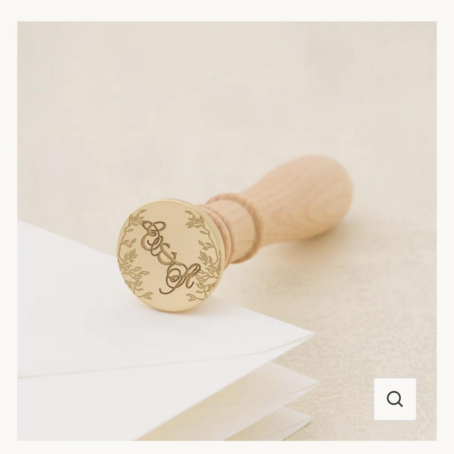 Promenade Monogram Wax Stamp