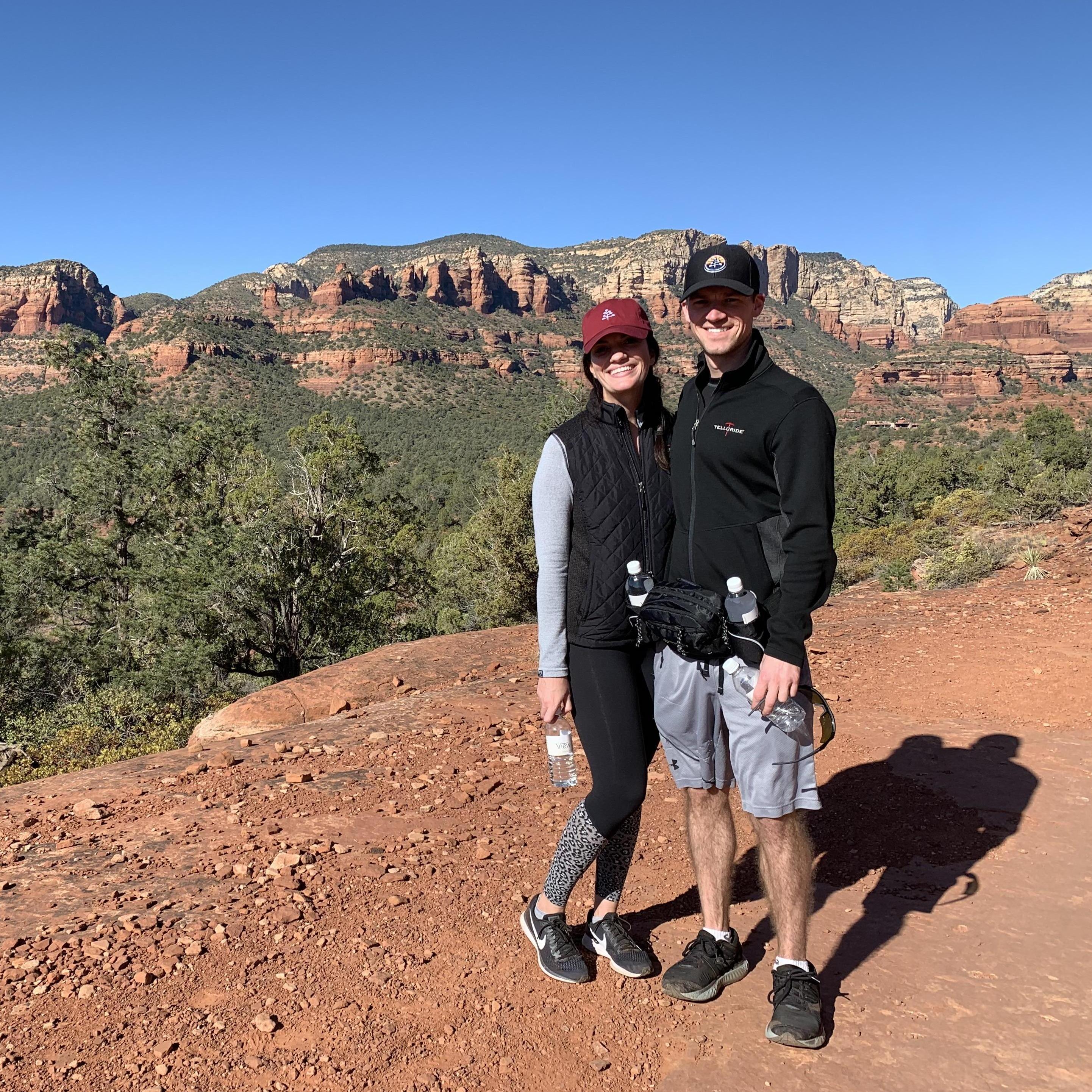 Hiking Mescal Trail.