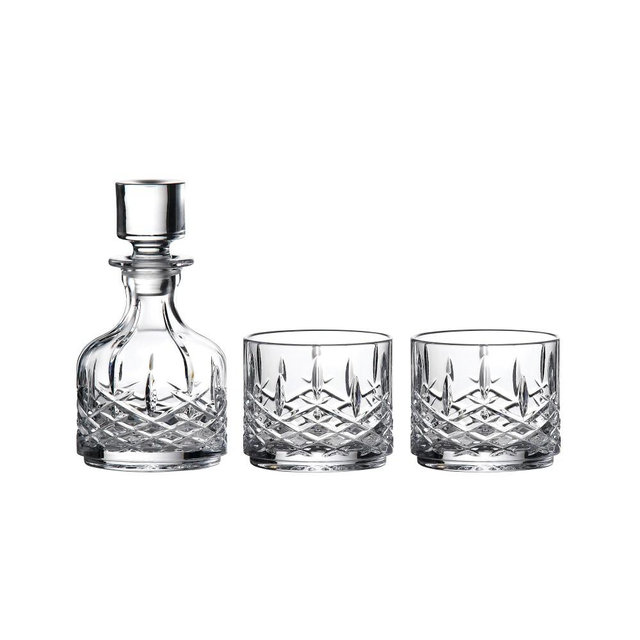 Waterford Markham Stacking Decanter and Tumblers, Set of 2