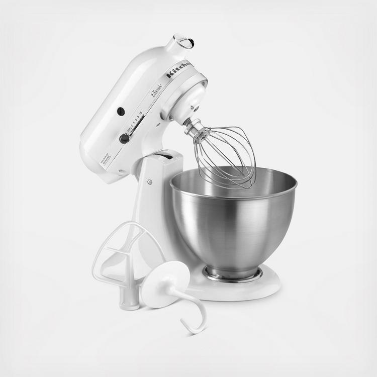 KitchenAid, Classic™ Stand Mixer, 4.5 qt. with Pasta Sheet Roller