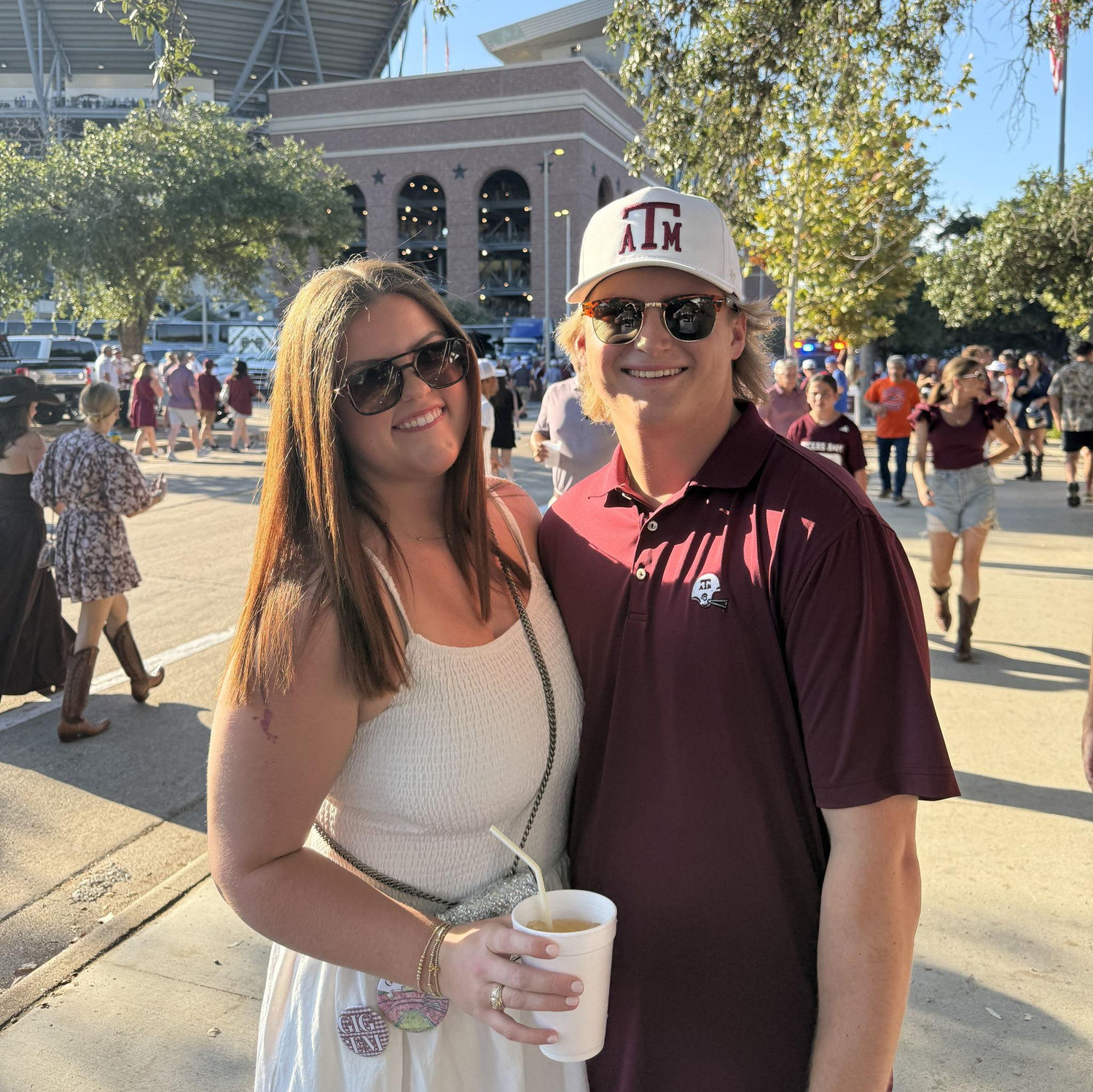 Last Aggie football game together as students
