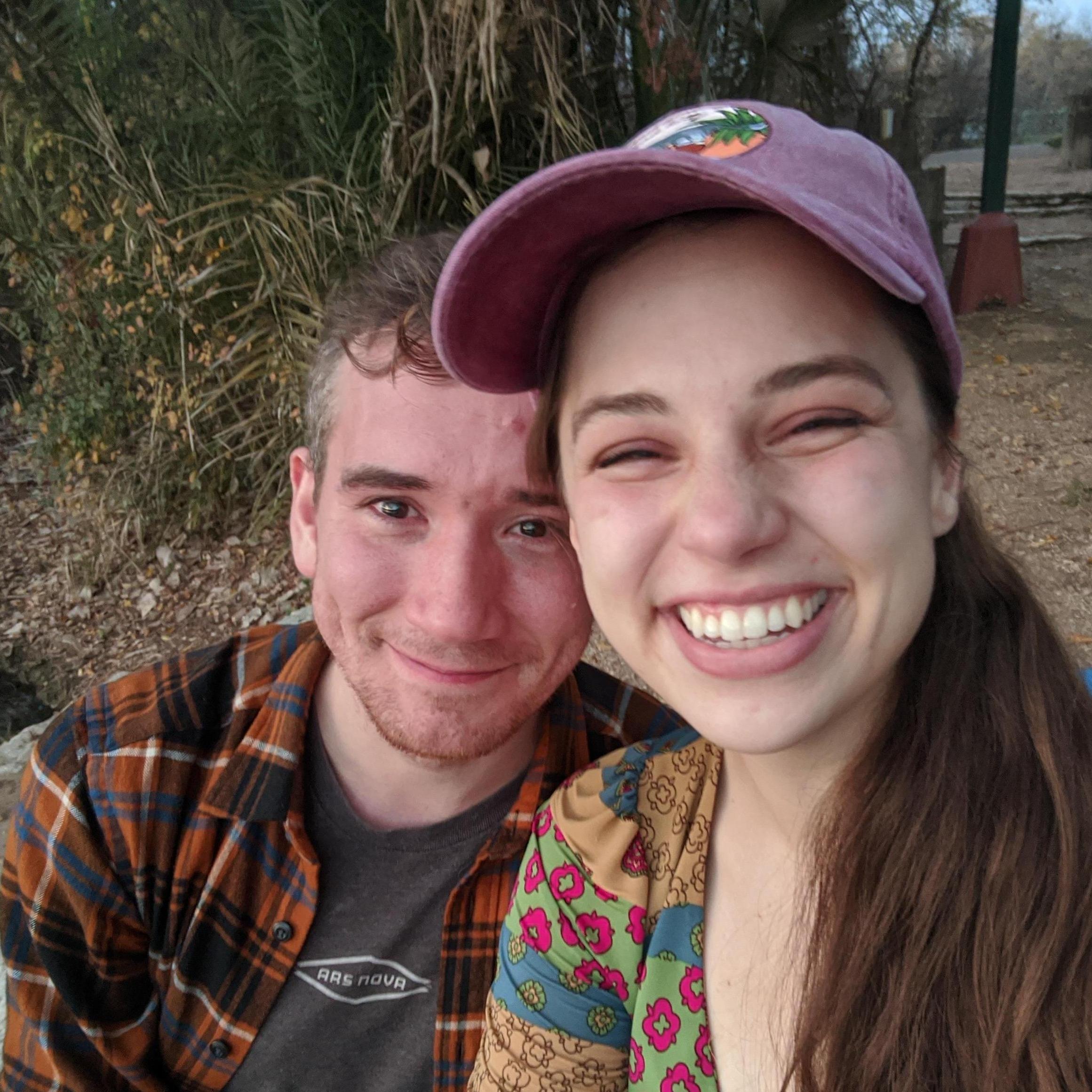 Engagement, December 2019 at the Opossum Temple and Voodoo Pew