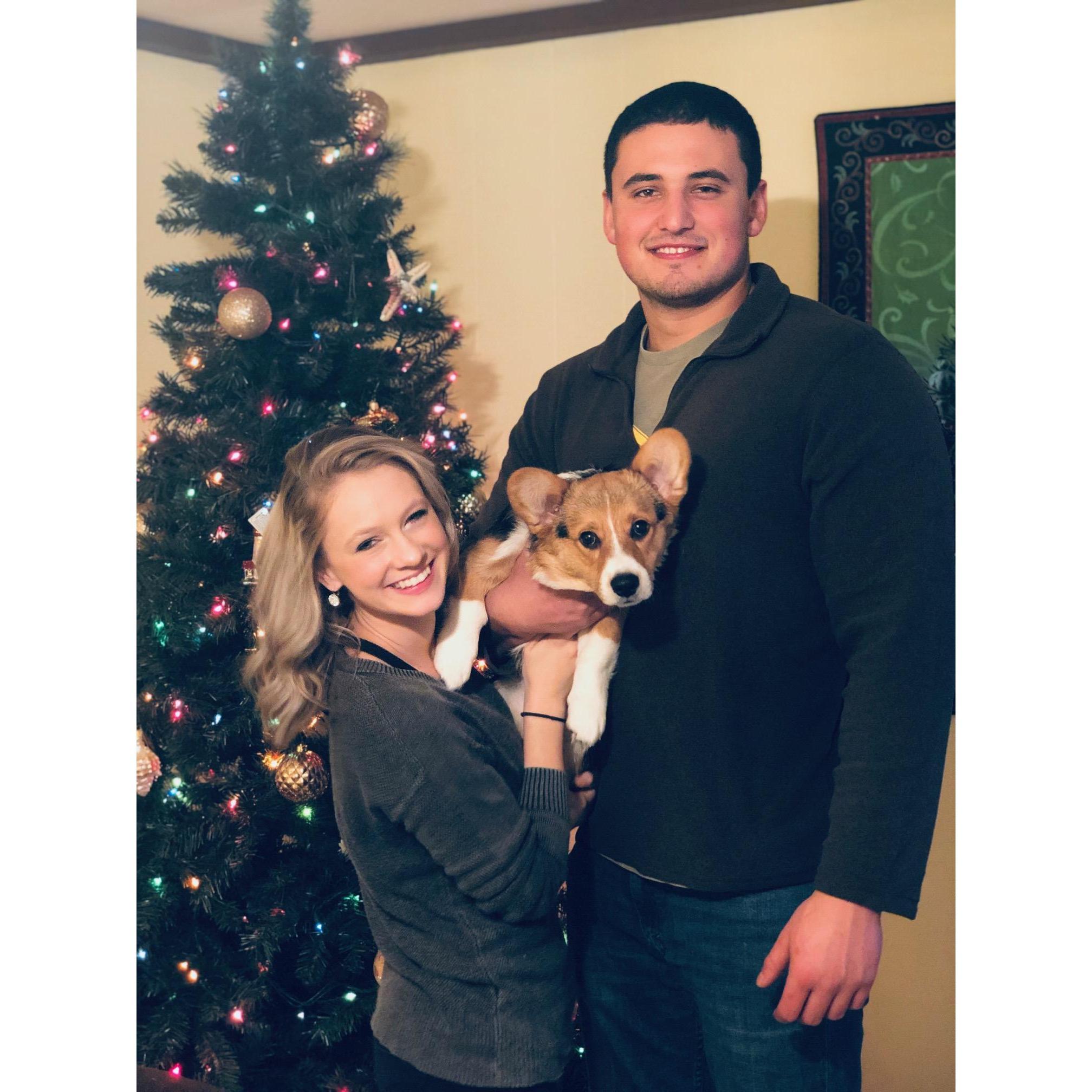 Our baby's first Christmas
