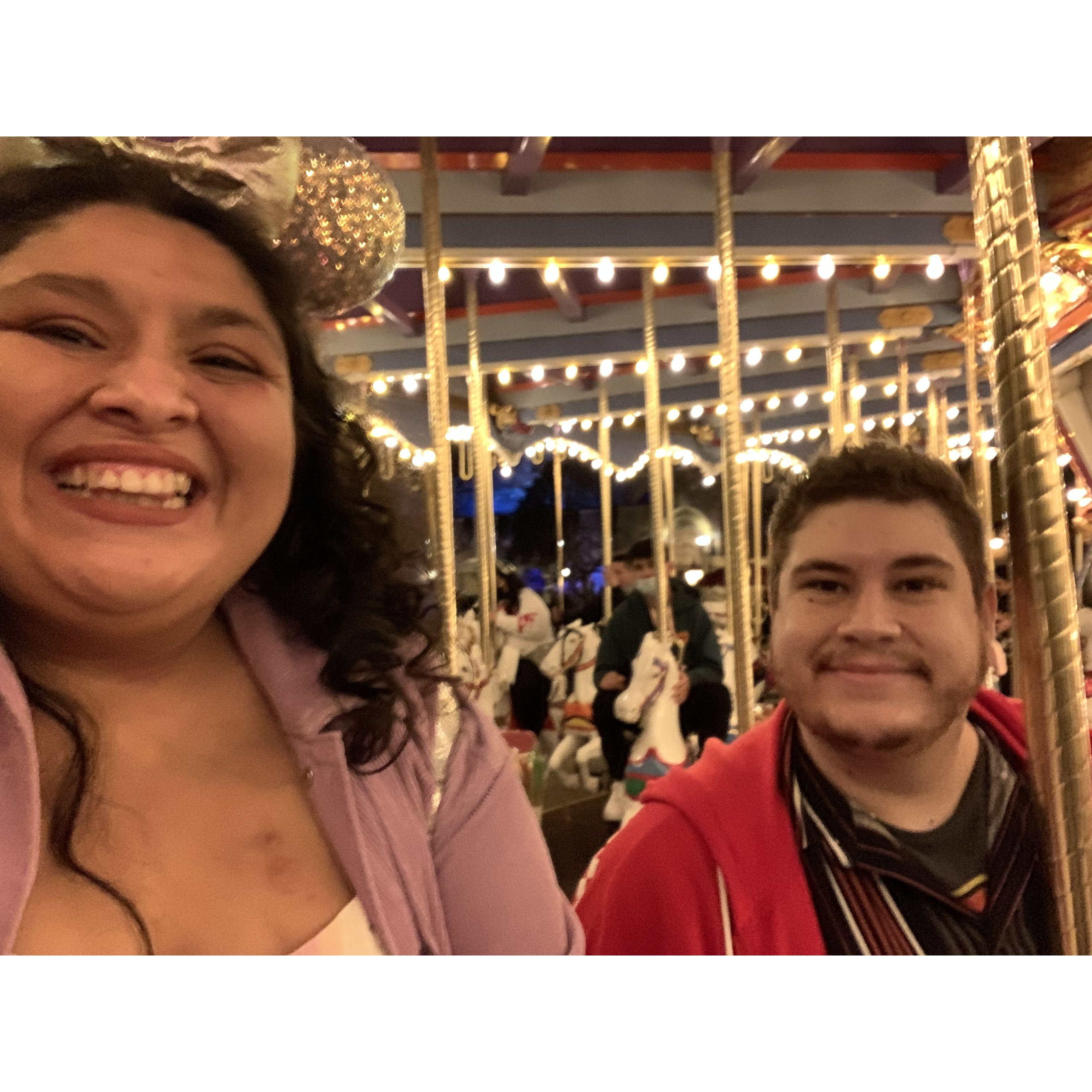 Our first Sweethearts night at Disneyland