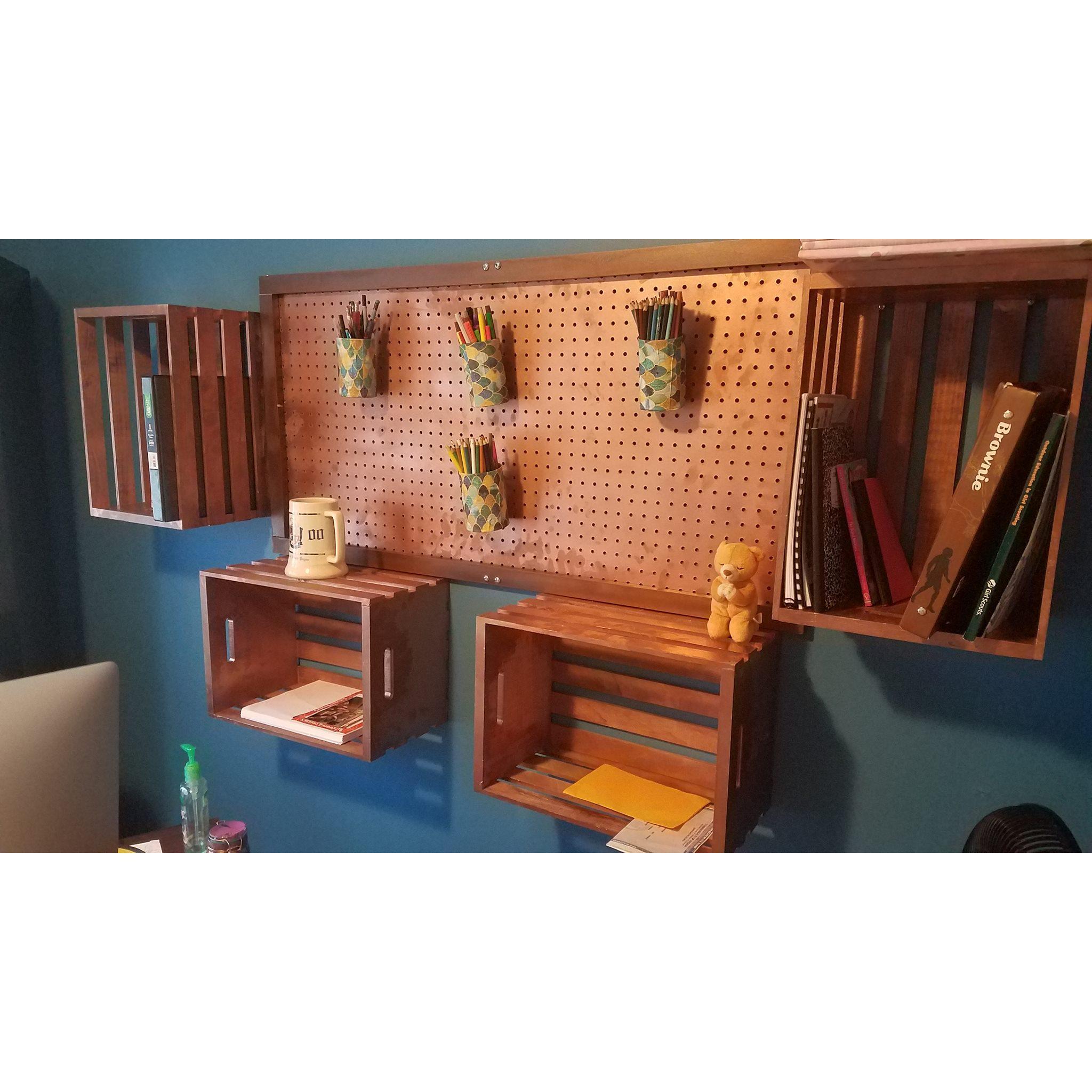 A Pinterest project we did together!...well, Brandi started it and Ty finished it when she gave up trying to be handy.