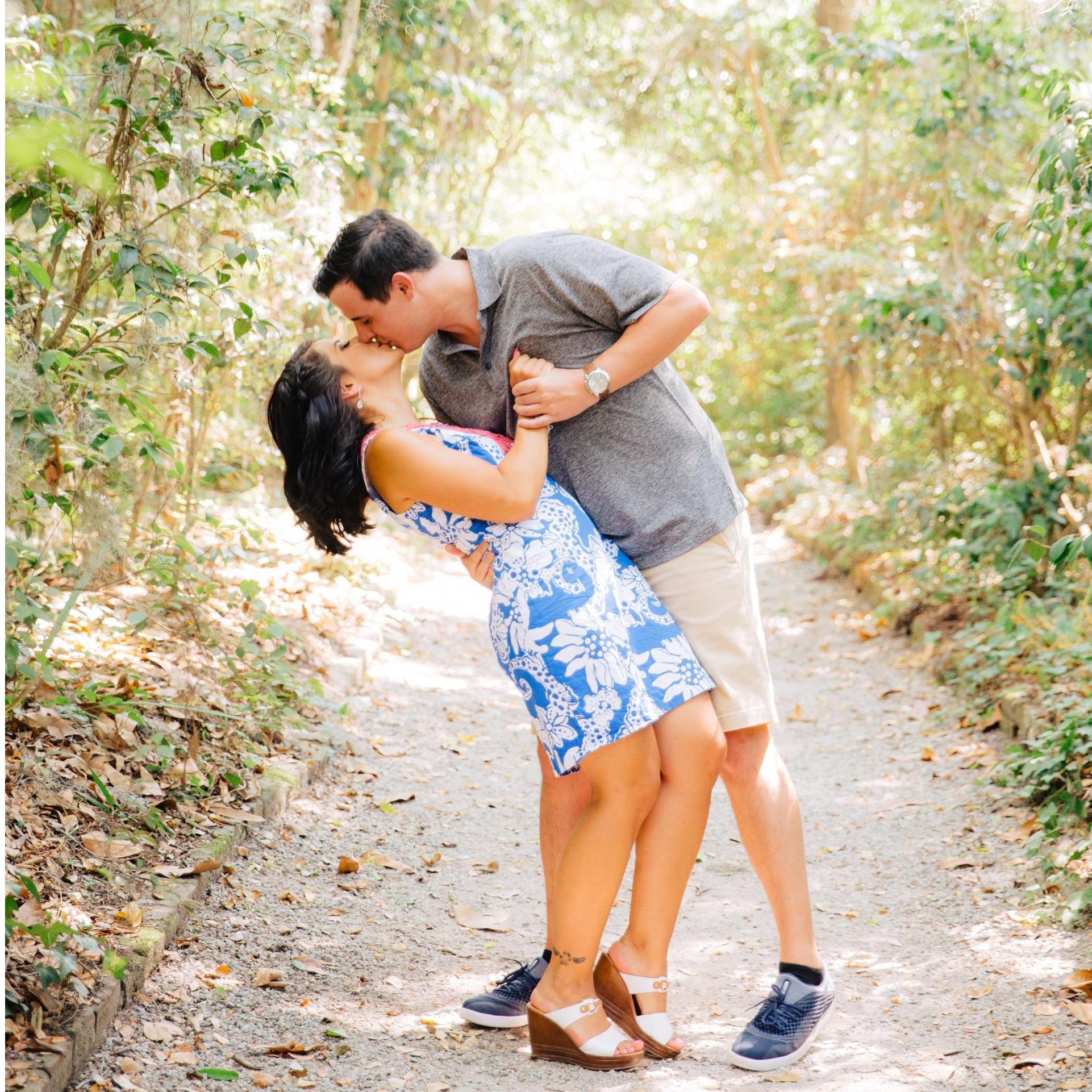 Engagement Photos at our Wedding Venue