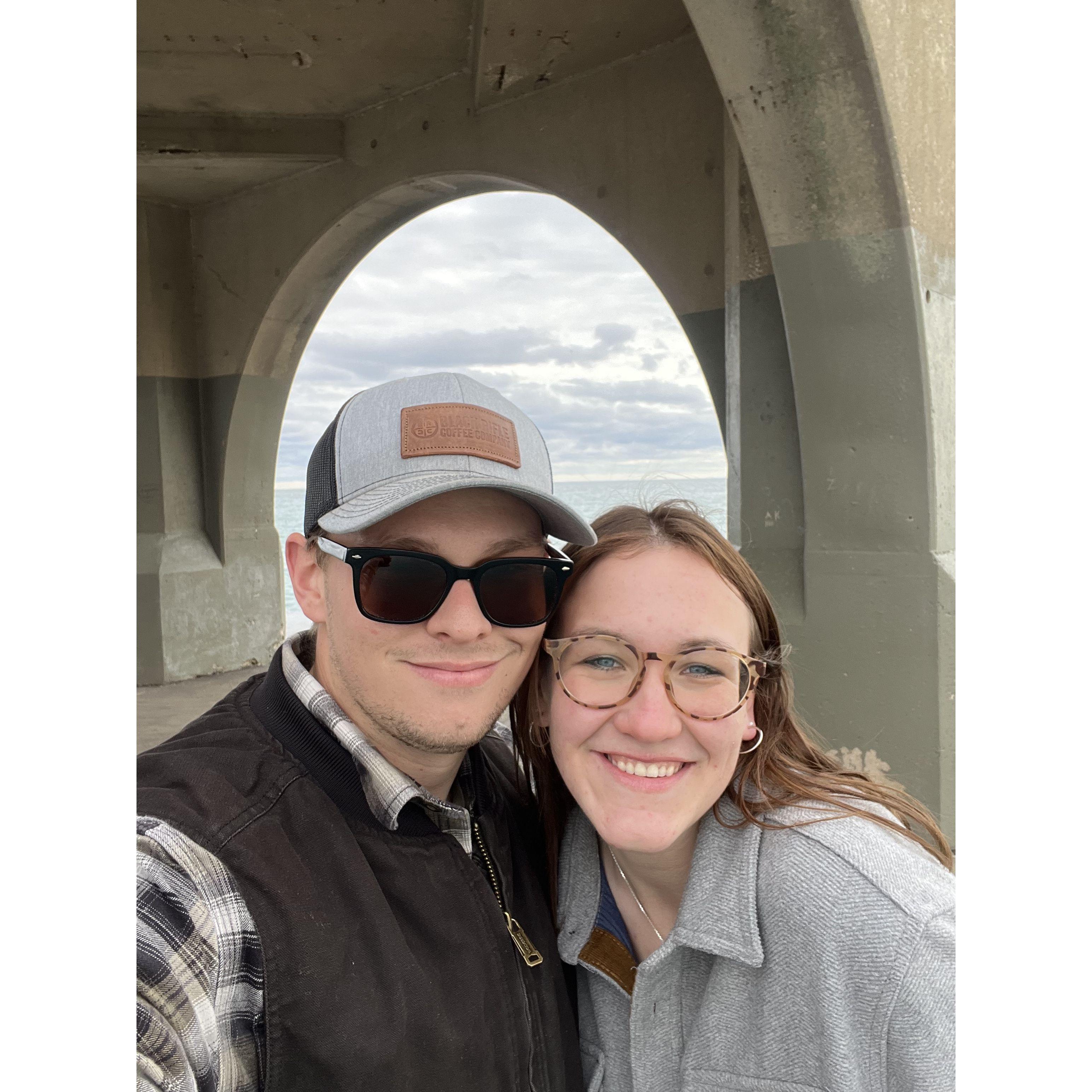 Our first date