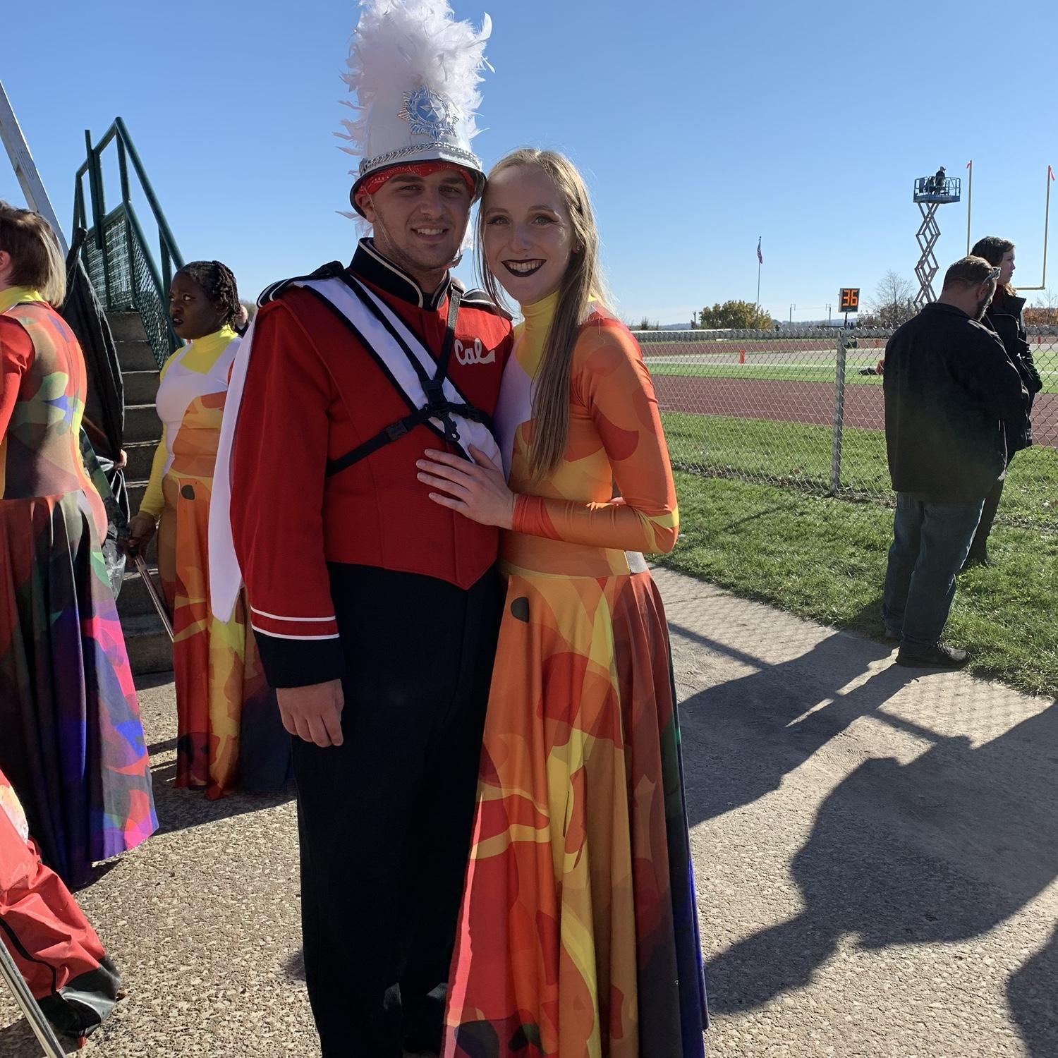 November 2021 - Our last CalU marching band performance together.