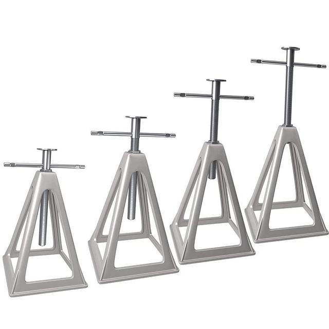 RVMATE Stack Jack 4 Pack, for RV, Camper and Trailer Stabilization, Aluminum RV Stabilizer, Adjustable from 10 inch to 17 inch