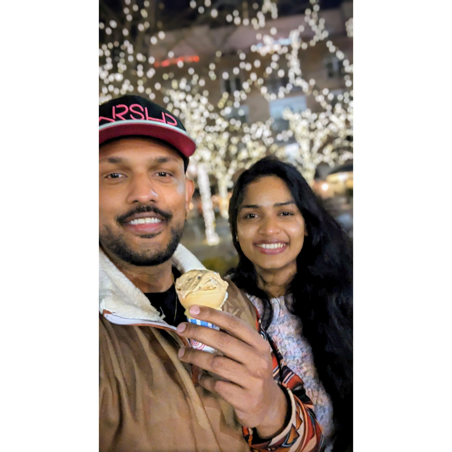 Our First selfie on OUR Second date!!