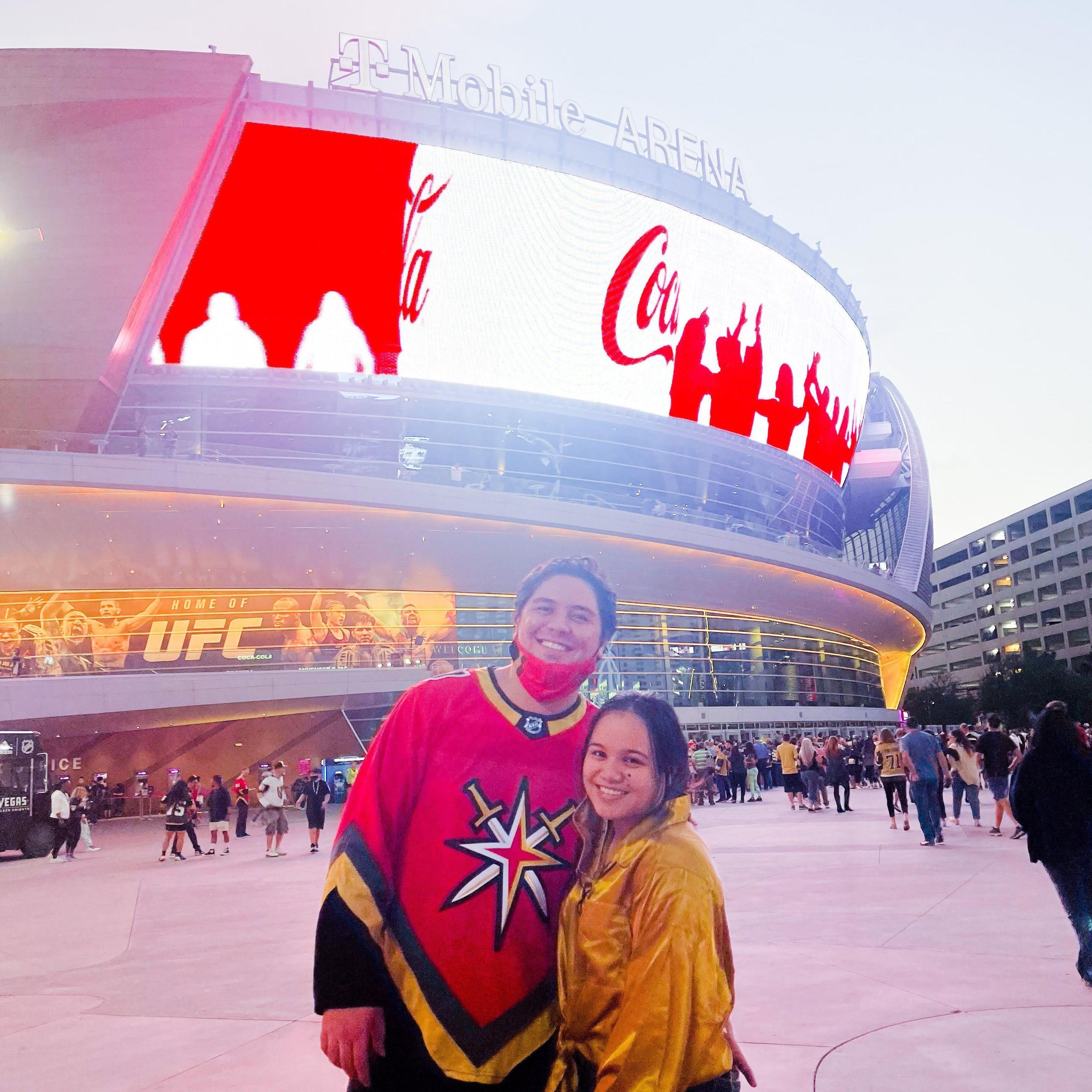 Us in 2021 @ T-Mobile Arena - Las Vegas, NV