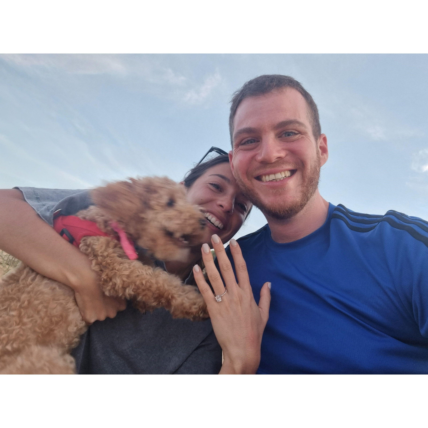 Beeri was so excited !!! "My parents are getting married !!"