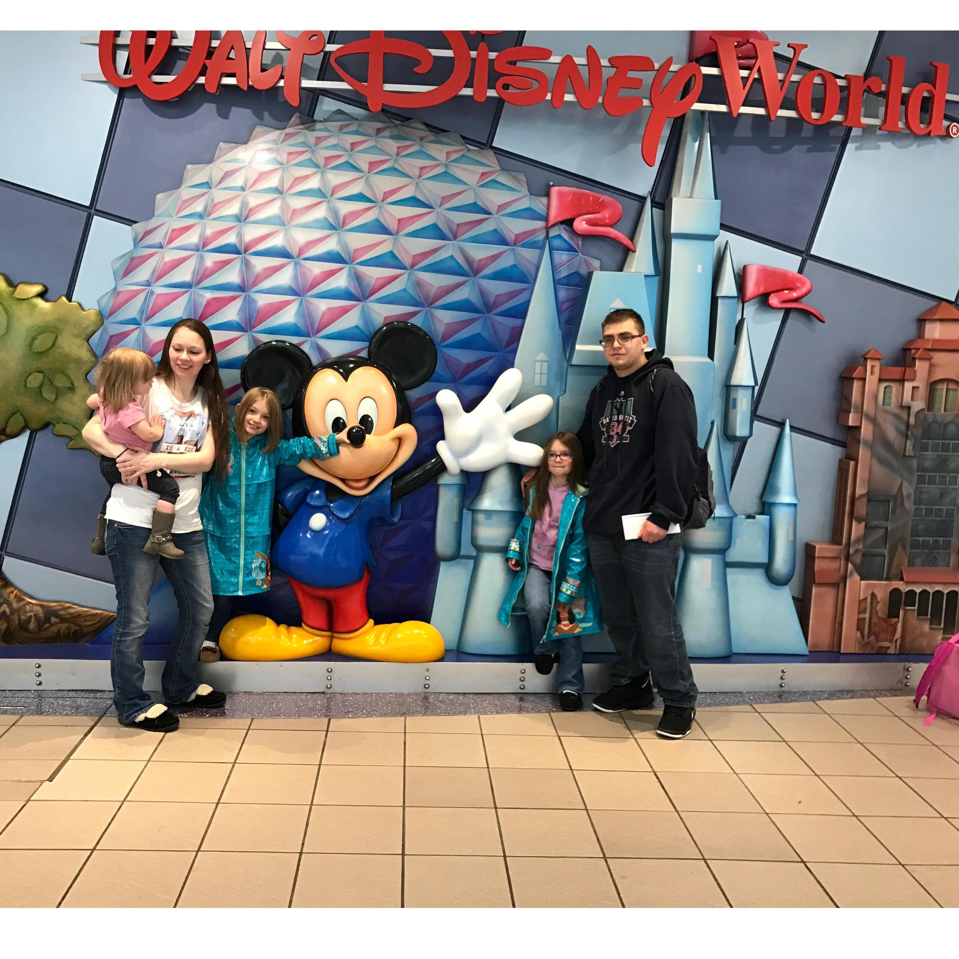 our first Disney vacation with all five of us