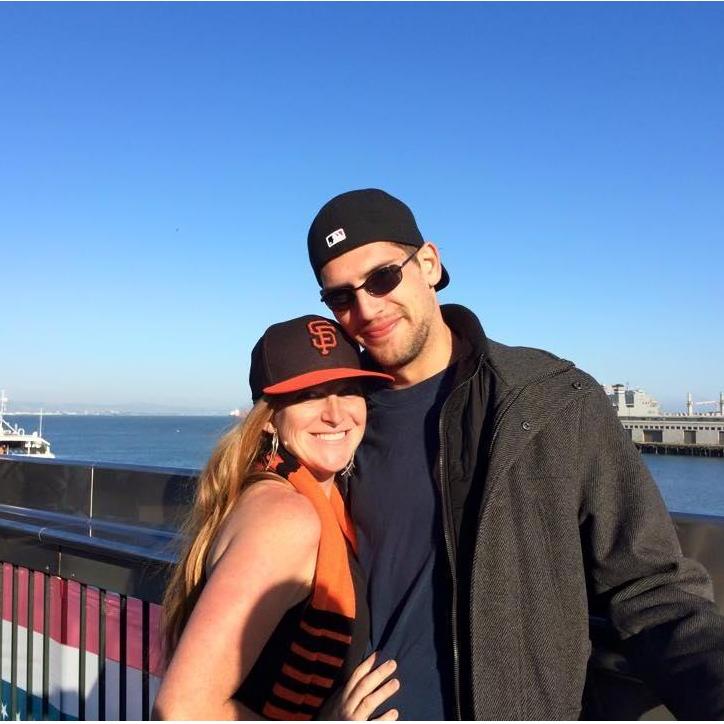 Kenny bought a Giants hat!